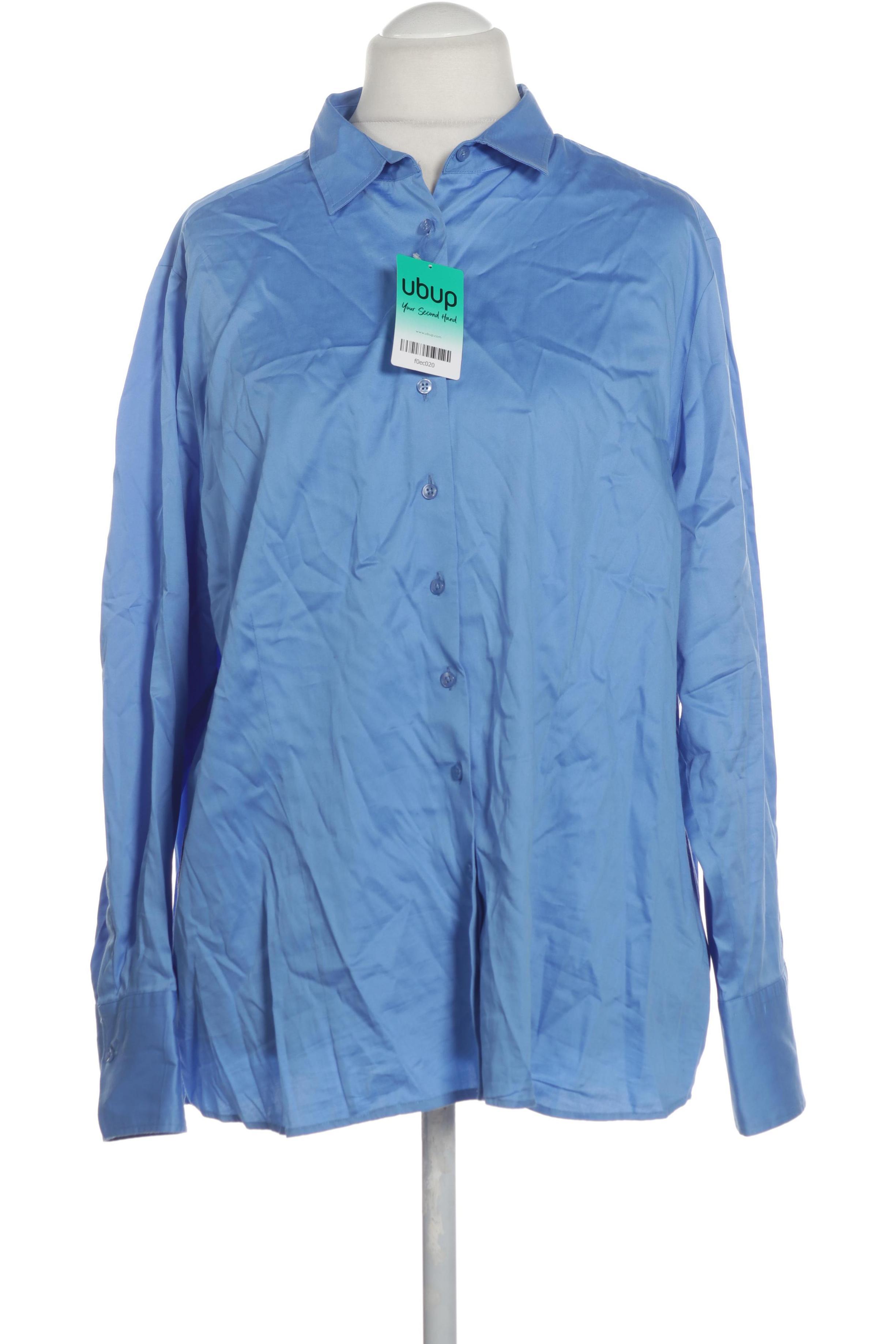 

eterna Damen Bluse, blau, Gr. 50