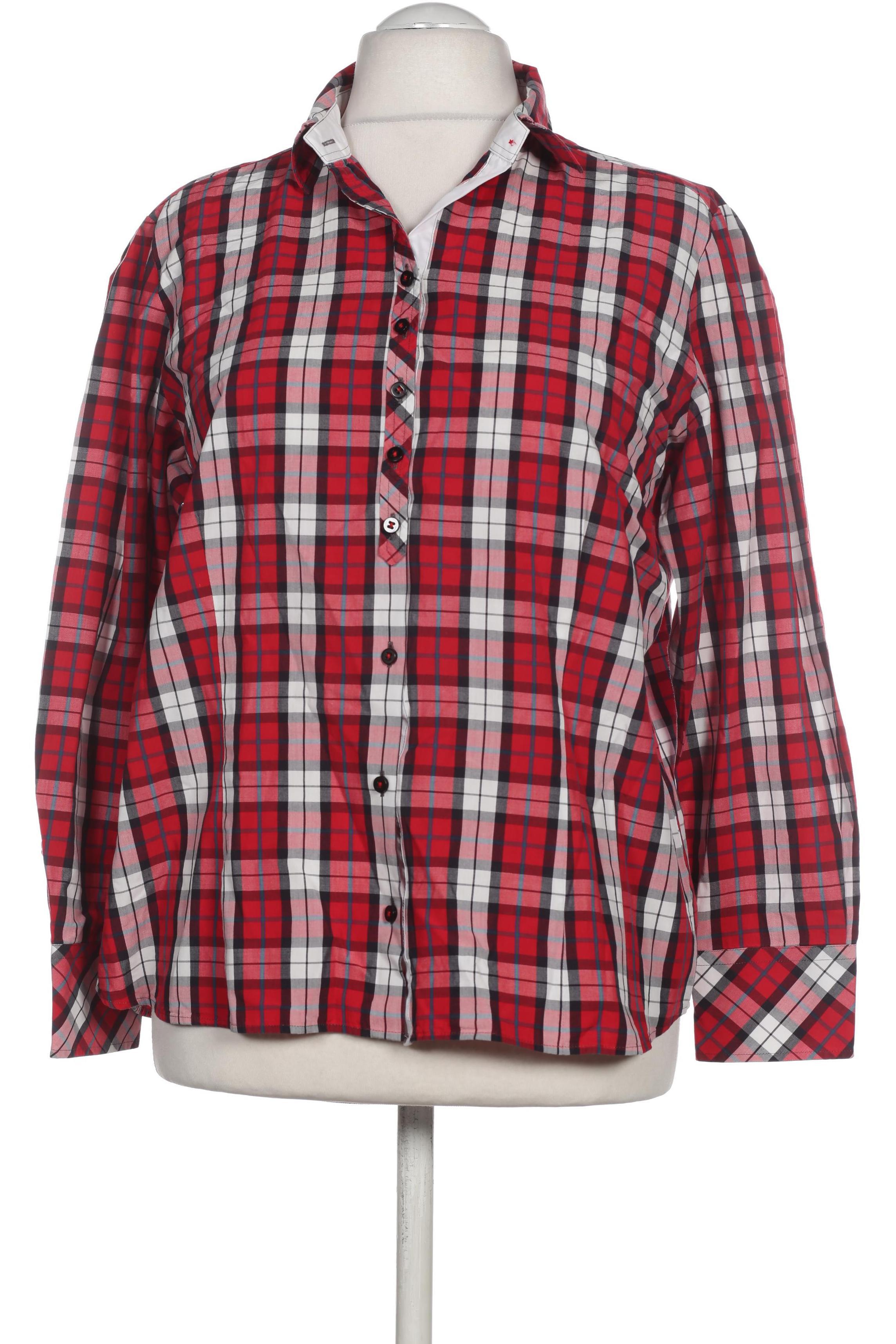 

eterna Damen Bluse, rot, Gr. 46