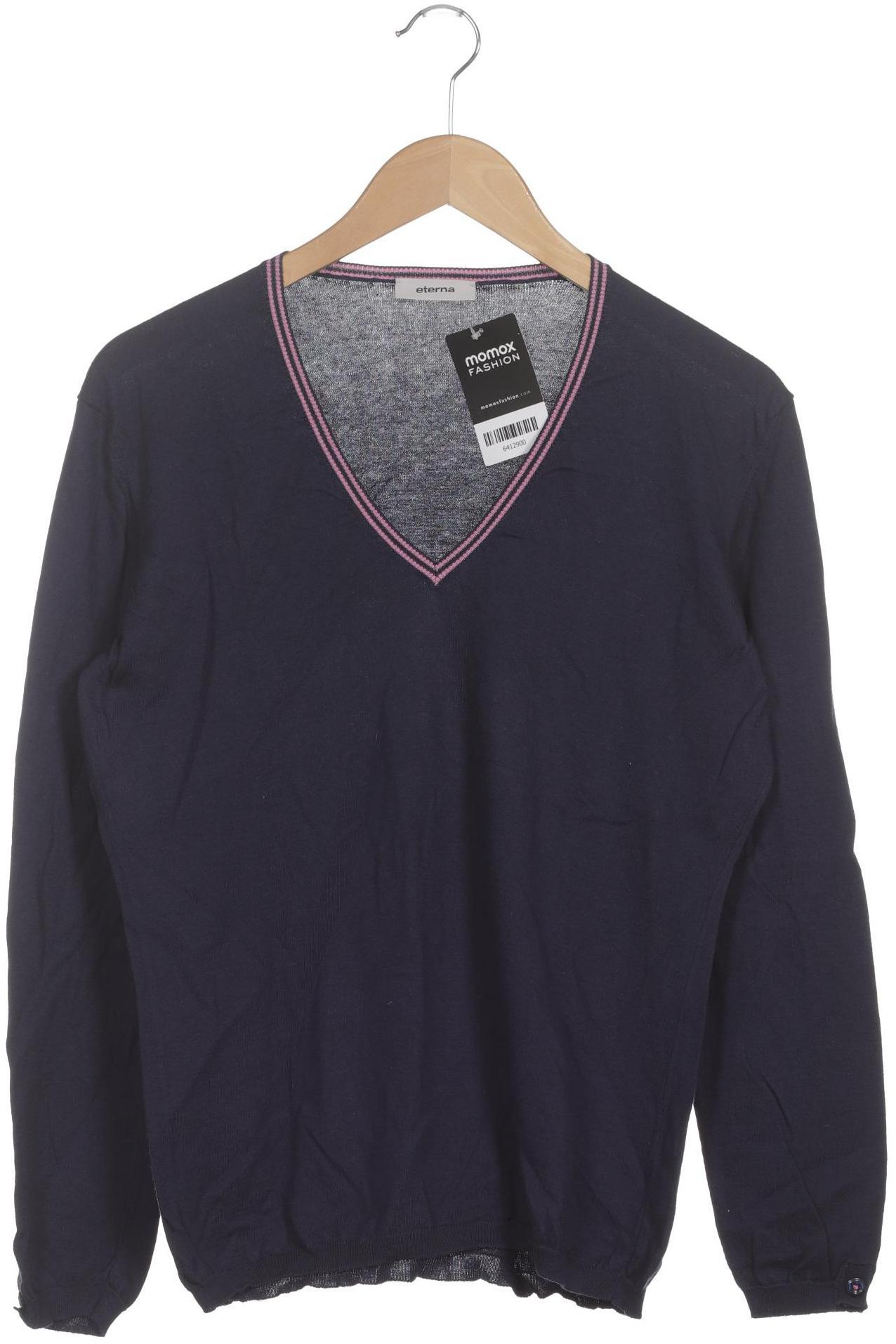 

eterna Damen Pullover, blau, Gr. 44