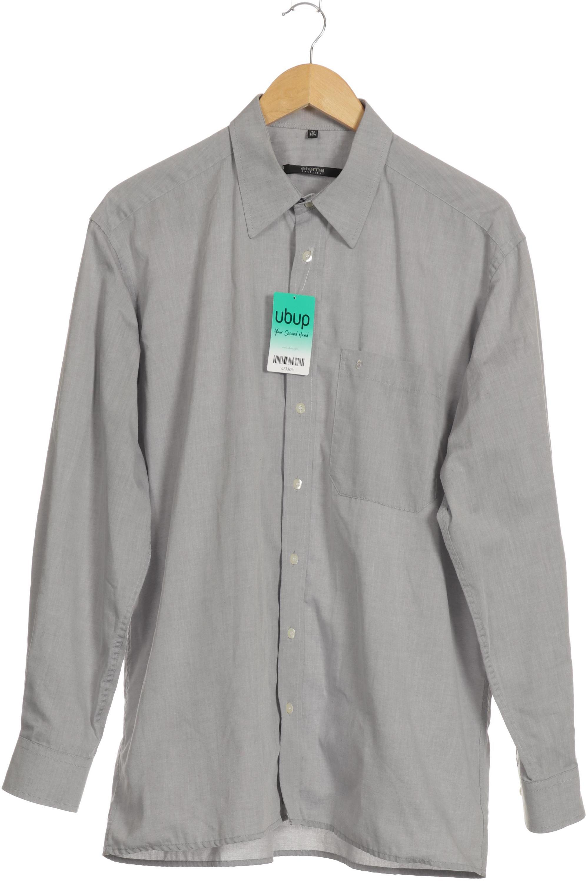 

eterna Herren Hemd, grau, Gr.