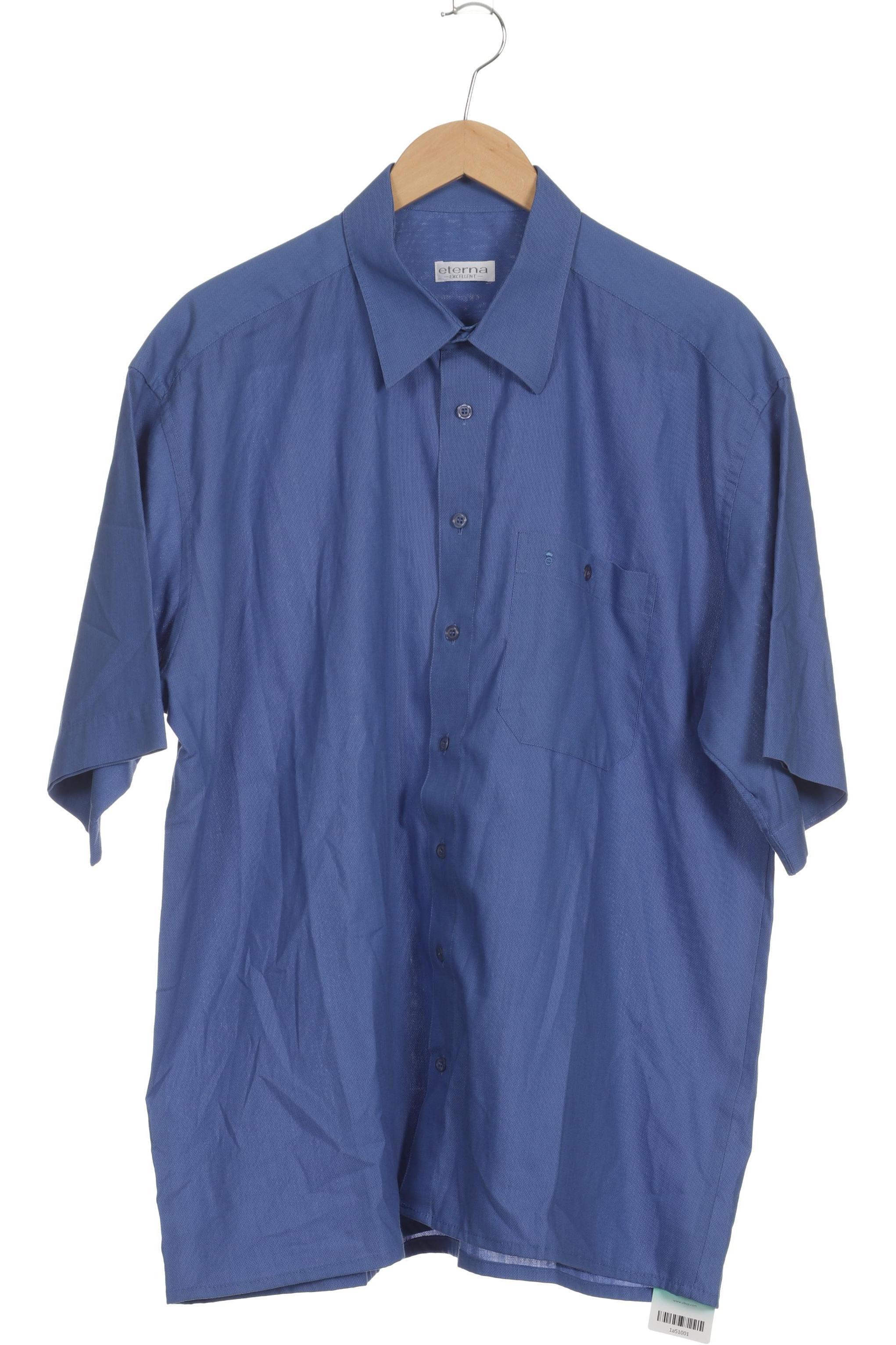

eterna Herren Hemd, blau, Gr.
