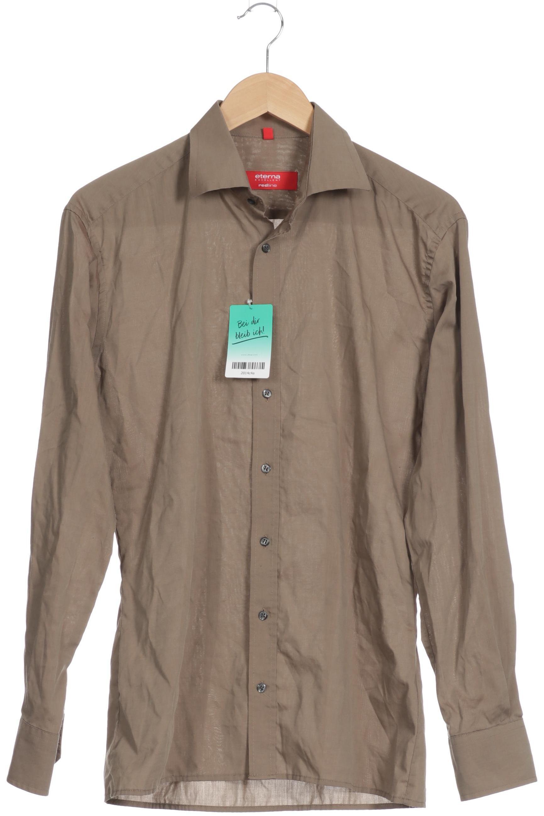 

eterna Herren Hemd, braun, Gr.