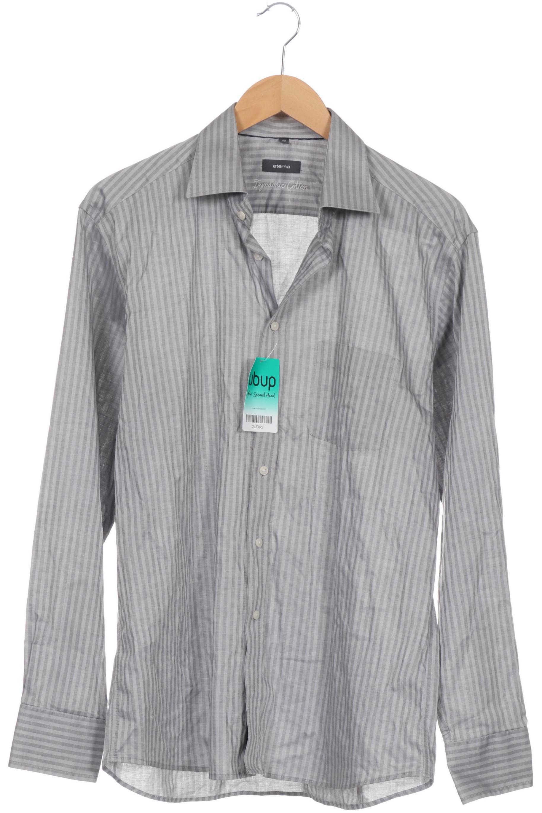 

eterna Herren Hemd, grau, Gr.