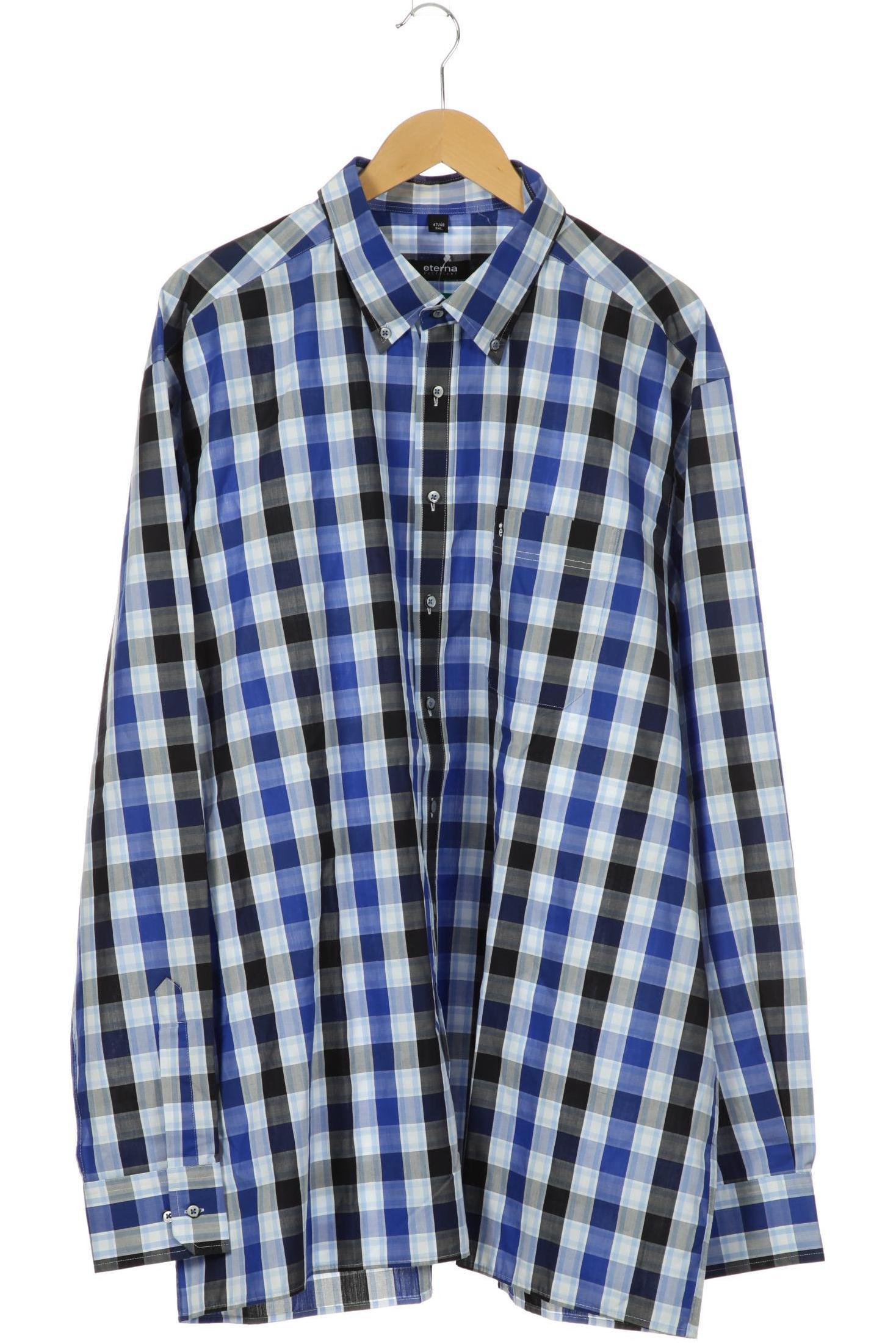 

eterna Herren Hemd, blau, Gr.