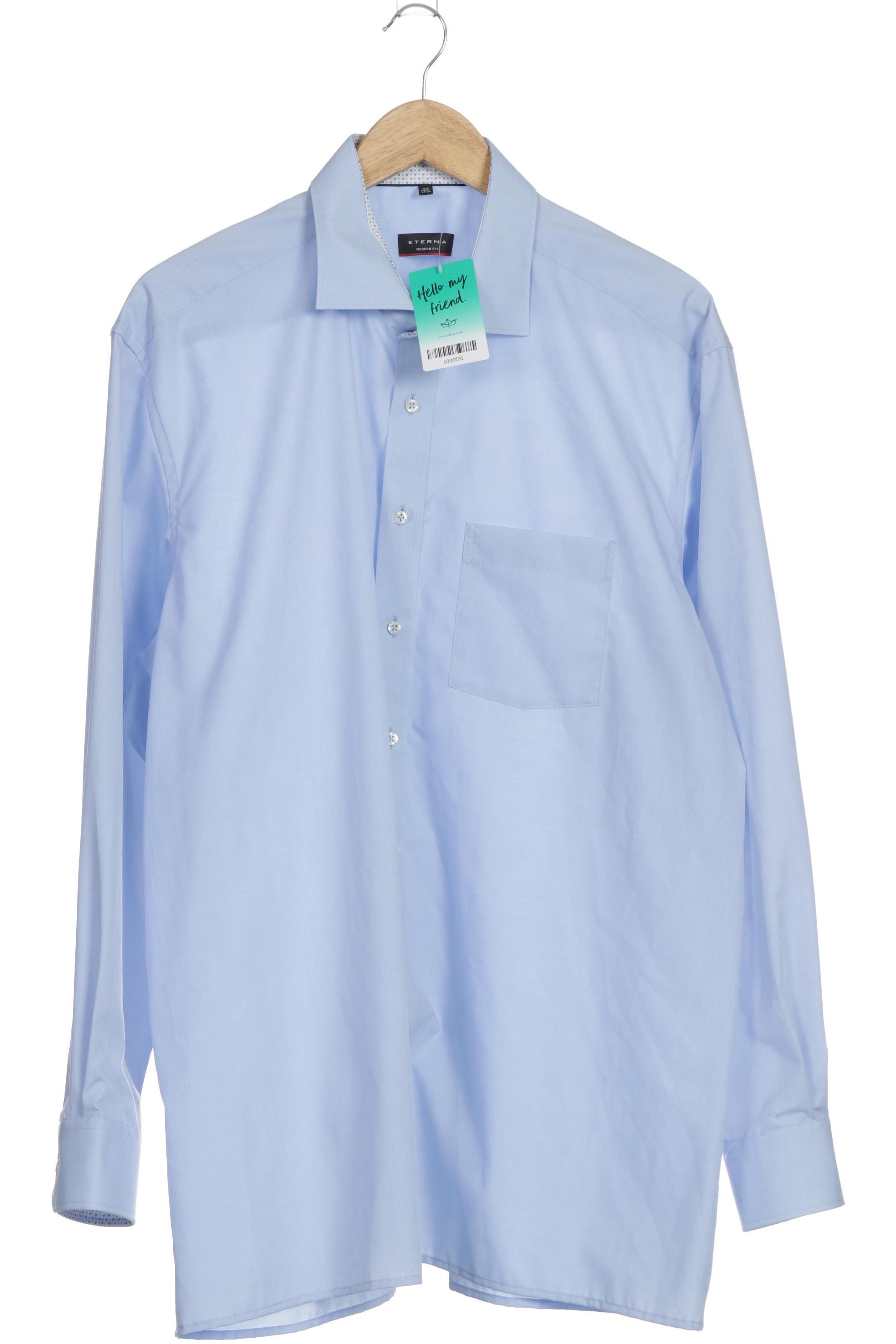 

eterna Herren Hemd, blau, Gr.