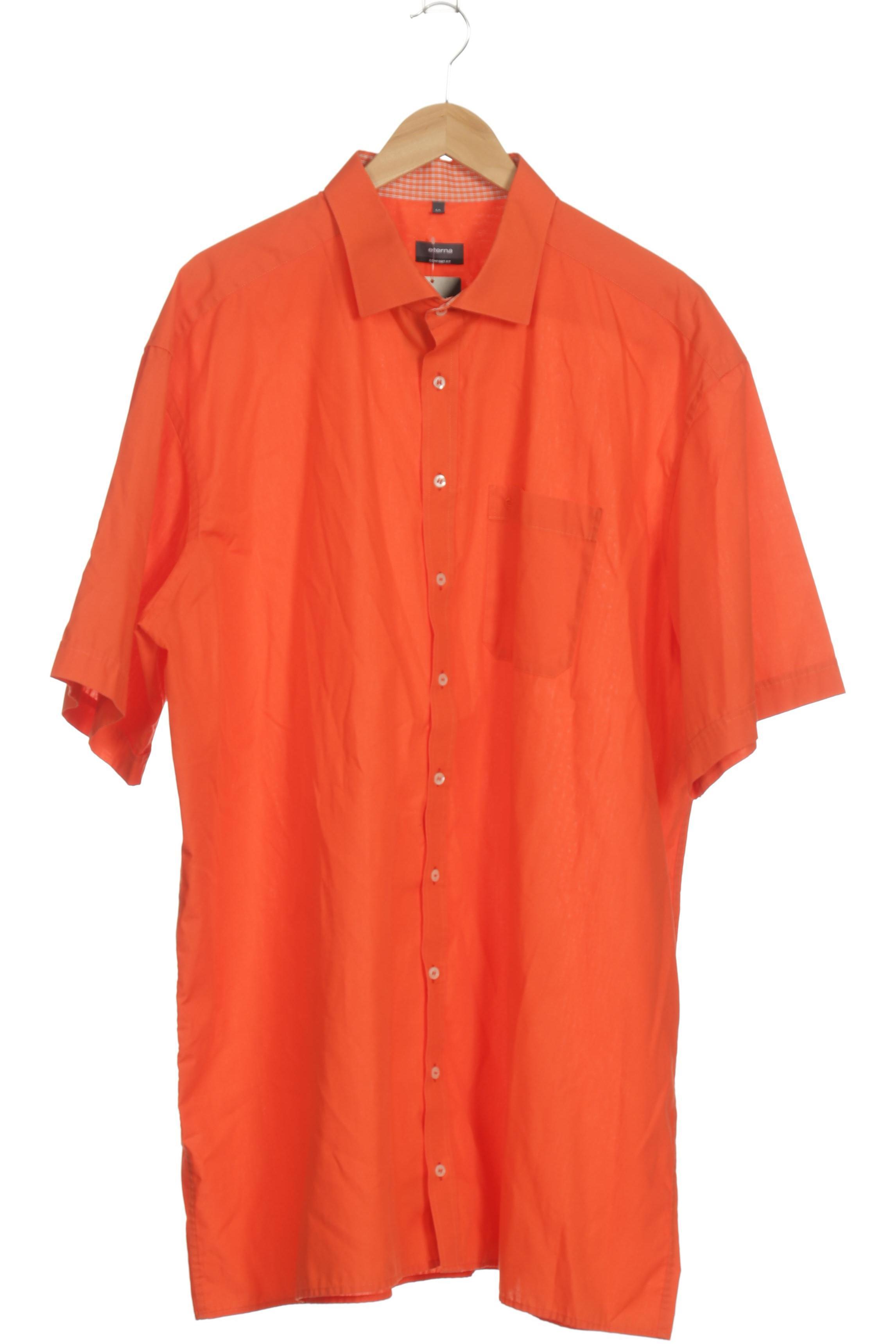 

eterna Herren Hemd, orange, Gr.