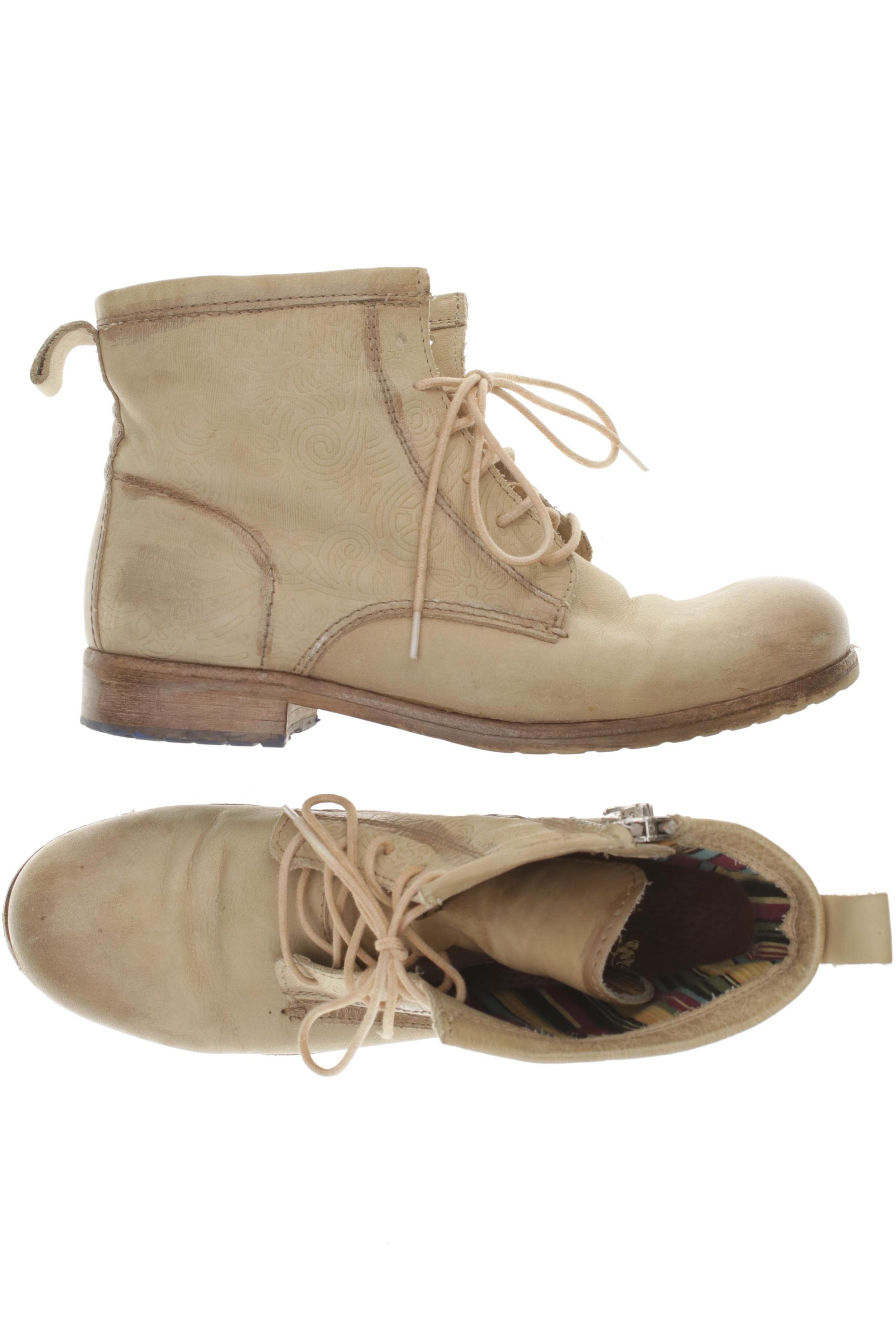 

felmini Damen Stiefelette, beige, Gr. 40