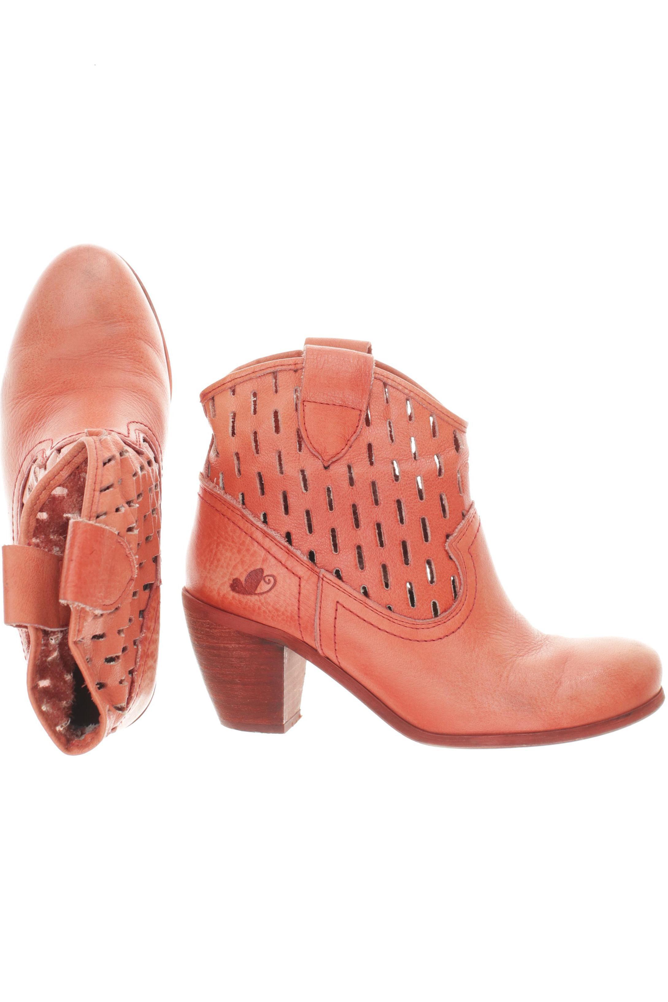 

felmini Damen Stiefelette, rot, Gr. 38