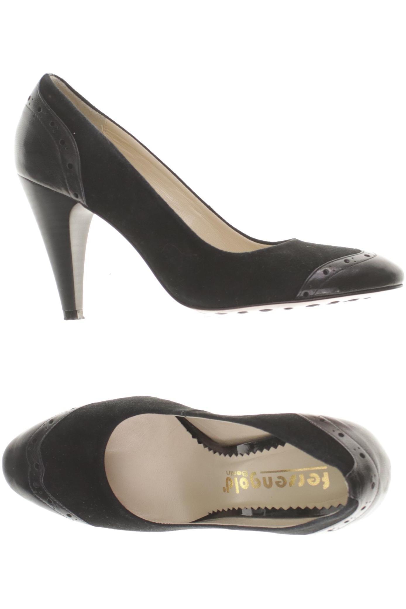 

fersengold Damen Pumps, schwarz, Gr. 36