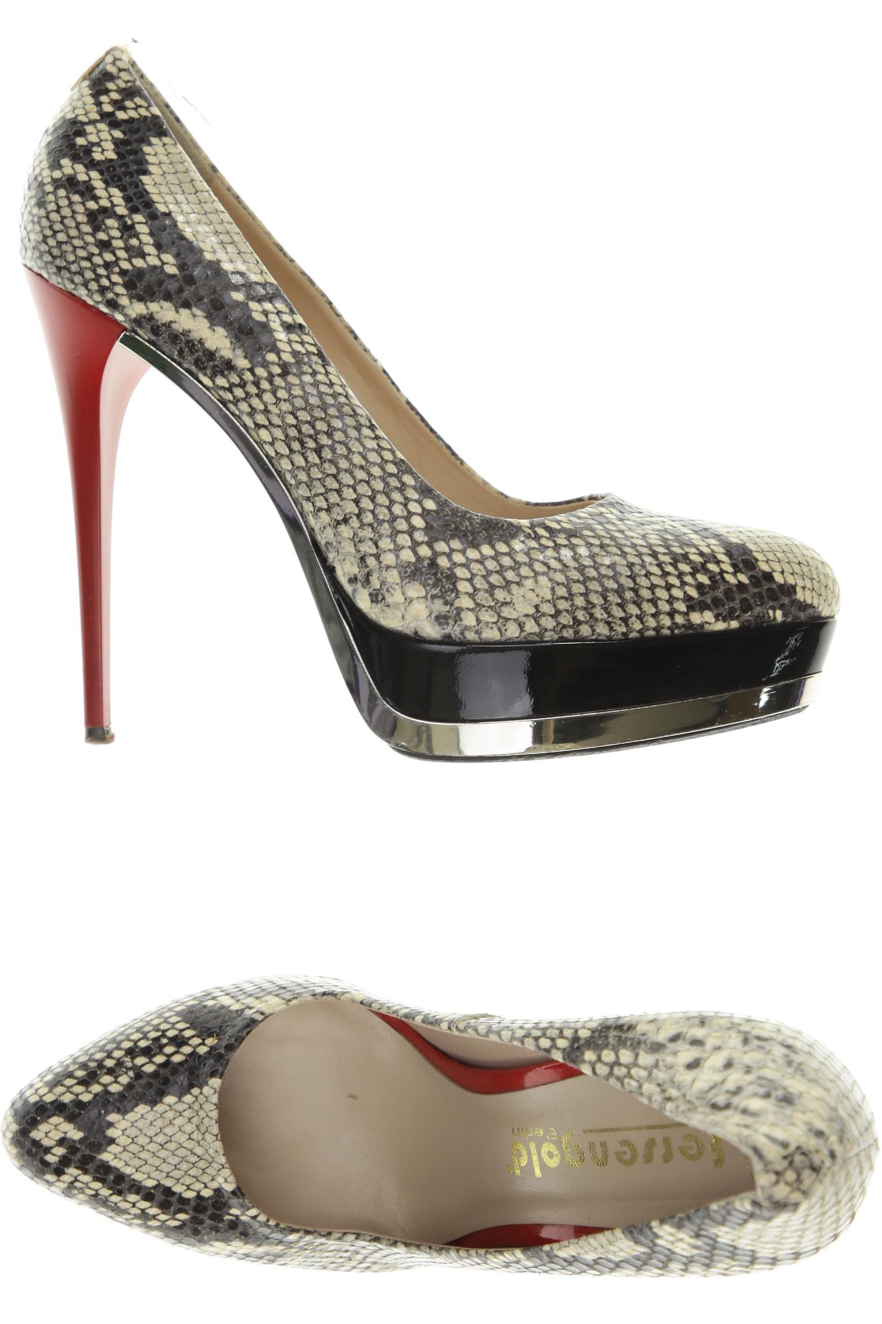 

fersengold Damen Pumps, beige, Gr. 39