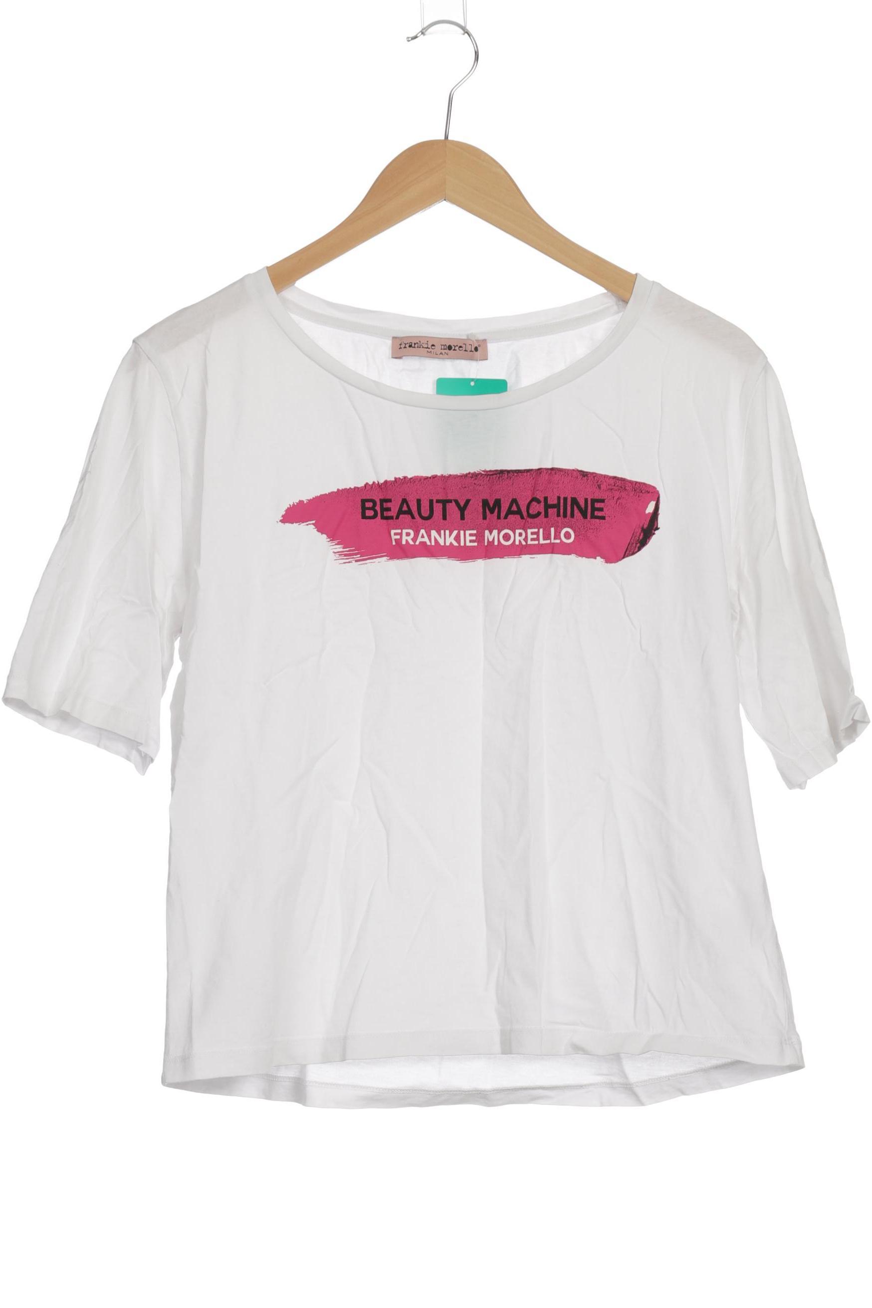 

frankie morello Damen T-Shirt, weiß, Gr.