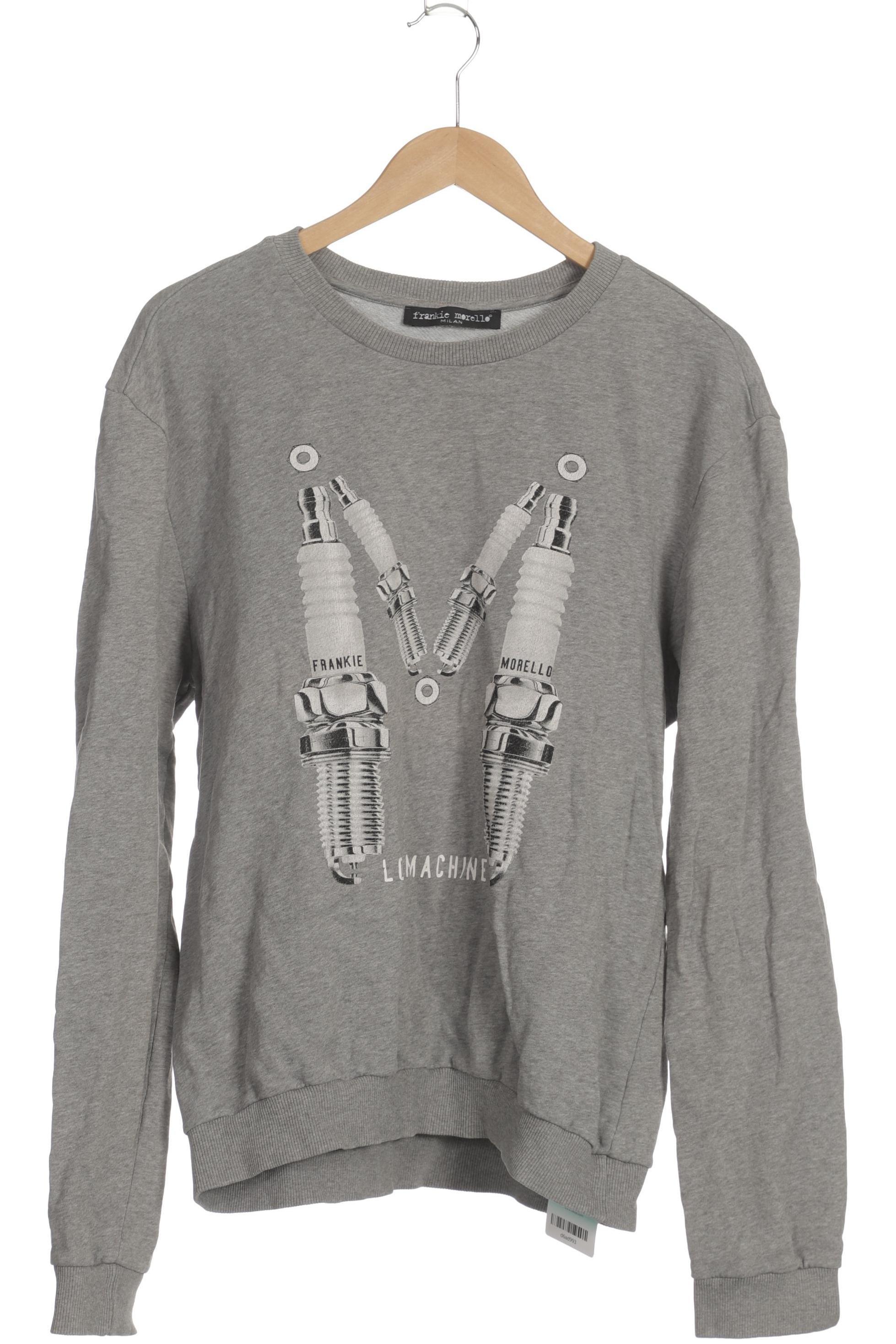 

frankie morello Herren Sweatshirt, grau, Gr.