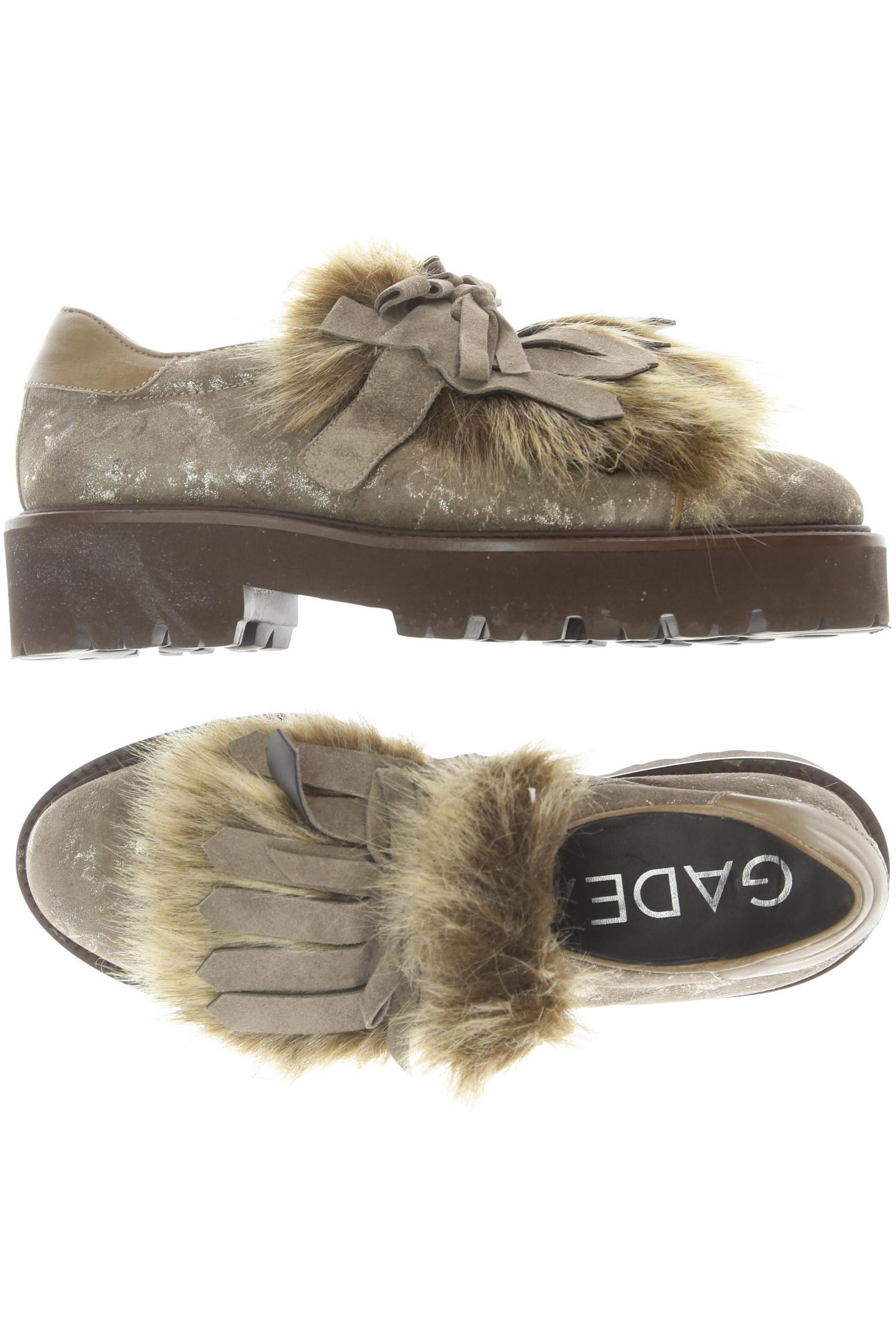 

gadea Damen Halbschuh, beige, Gr. 38