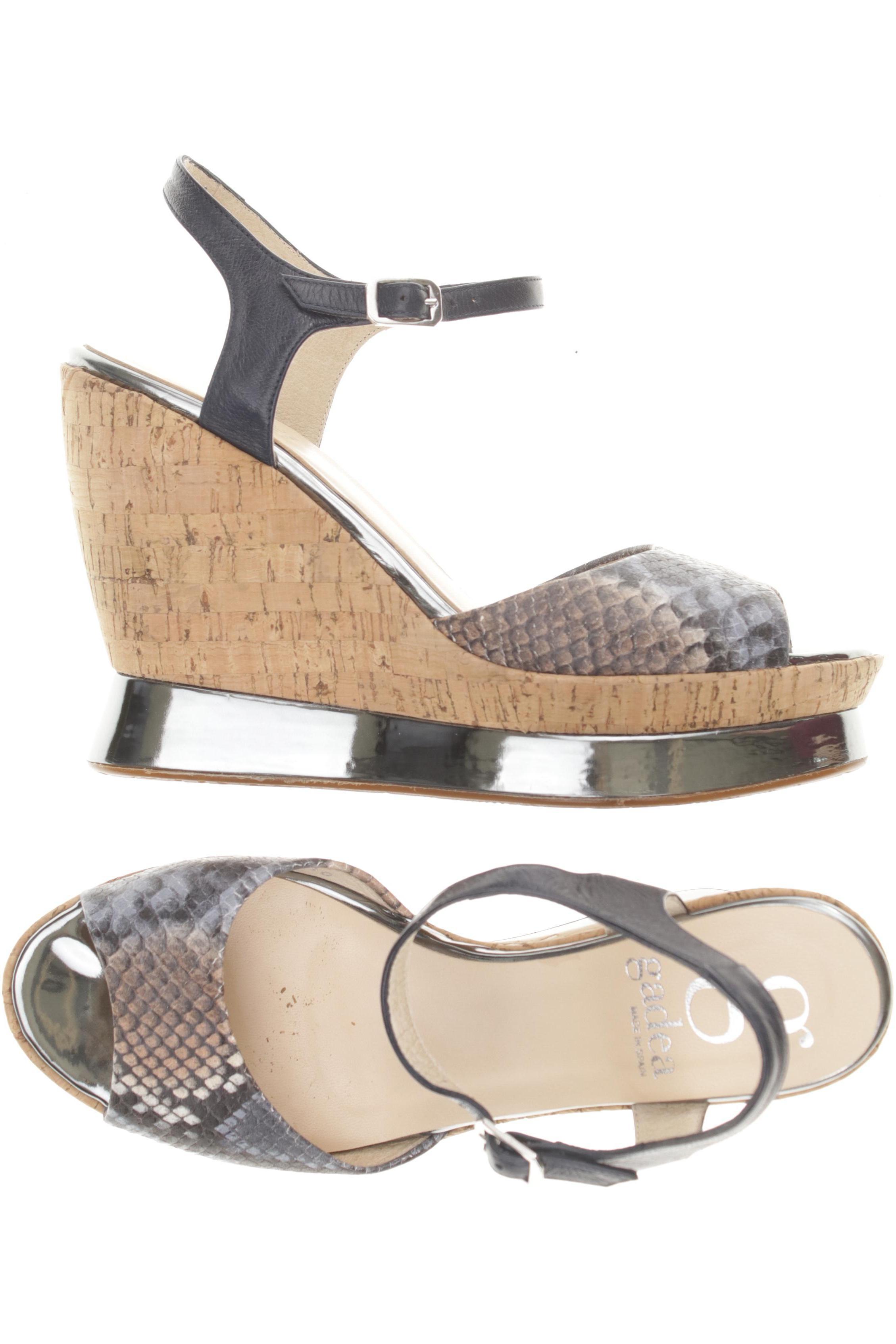 

gadea Damen Sandale, grau, Gr. 40