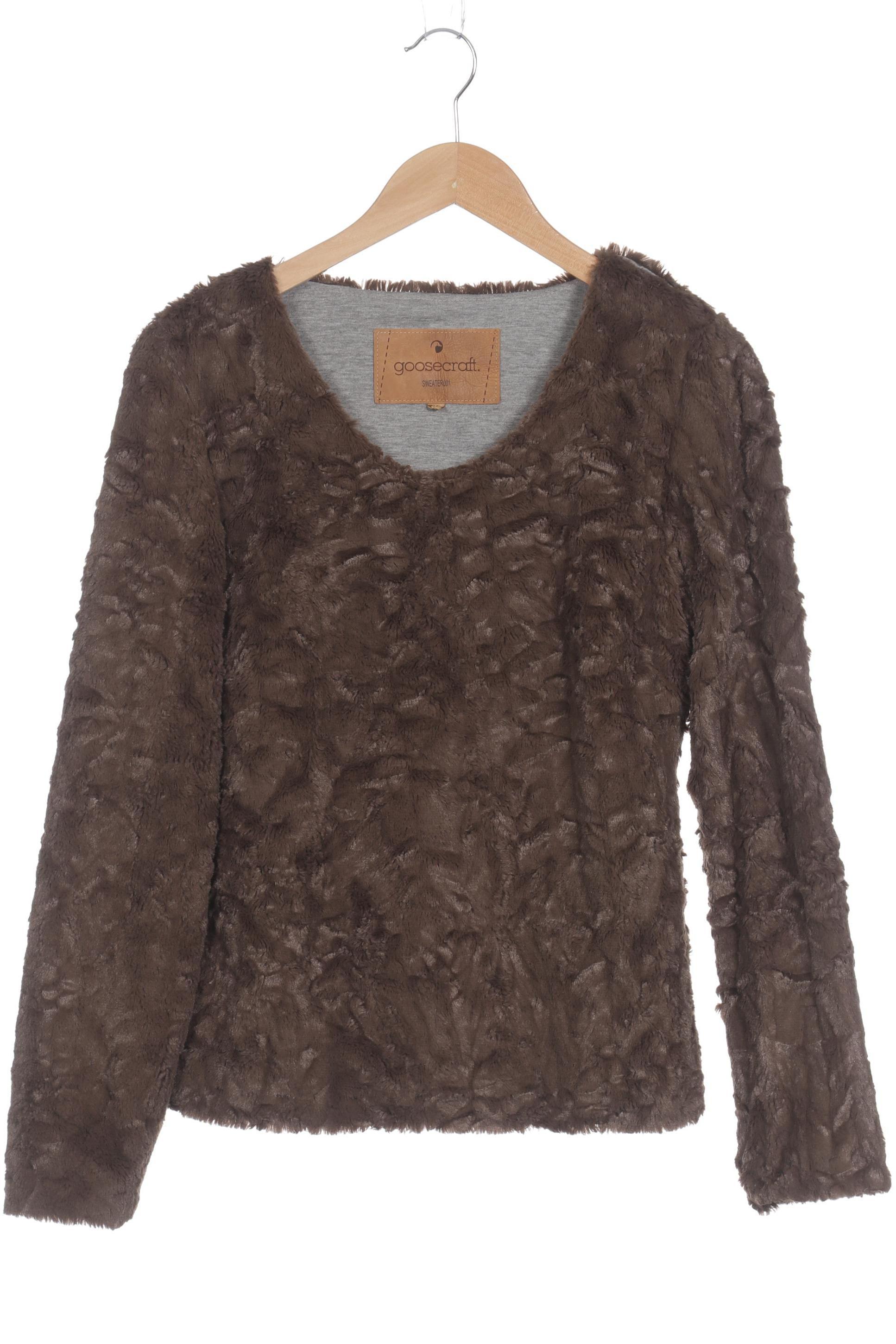 

goosecraft Damen Pullover, braun, Gr.