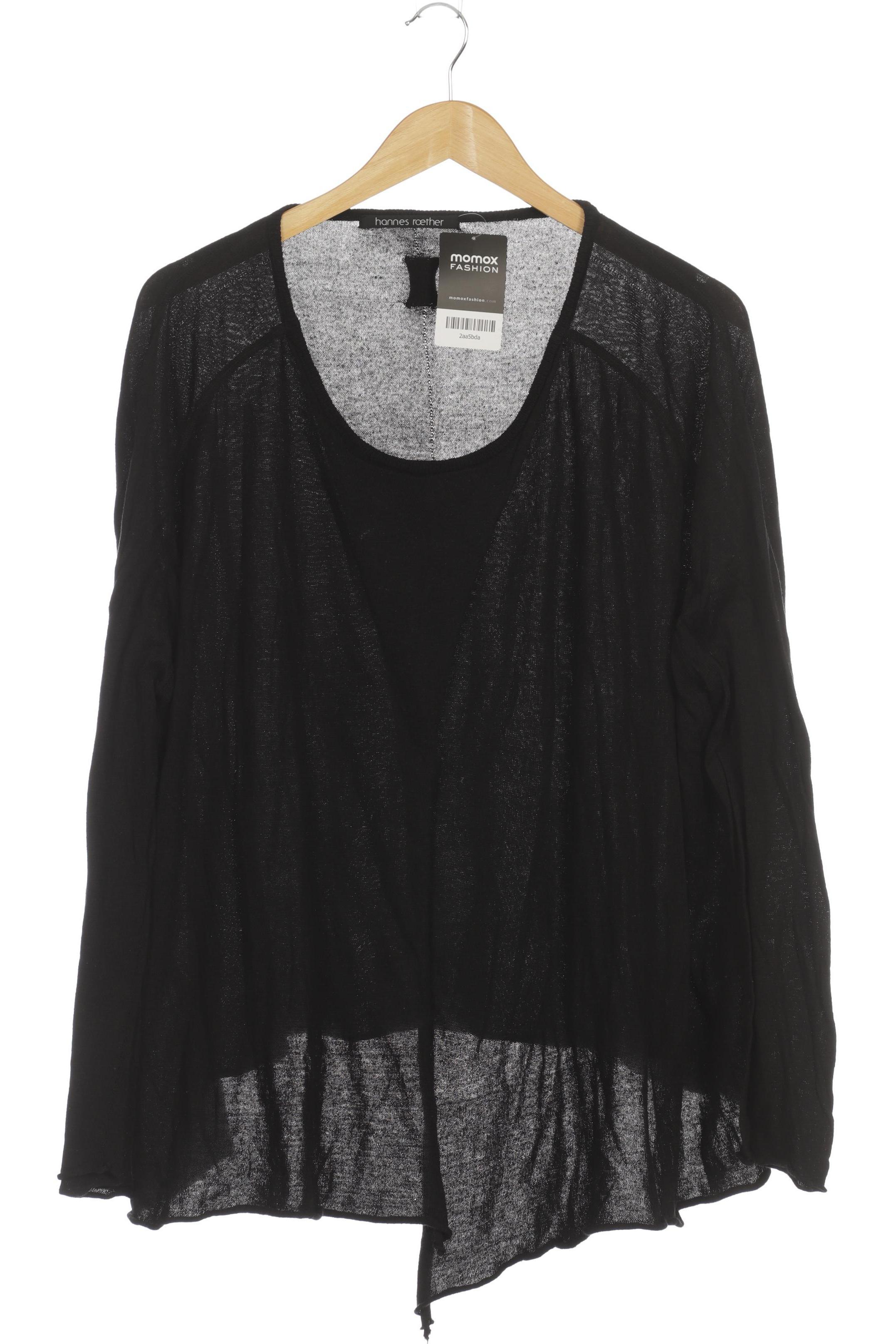 

hannes roether Damen Pullover, schwarz, Gr.