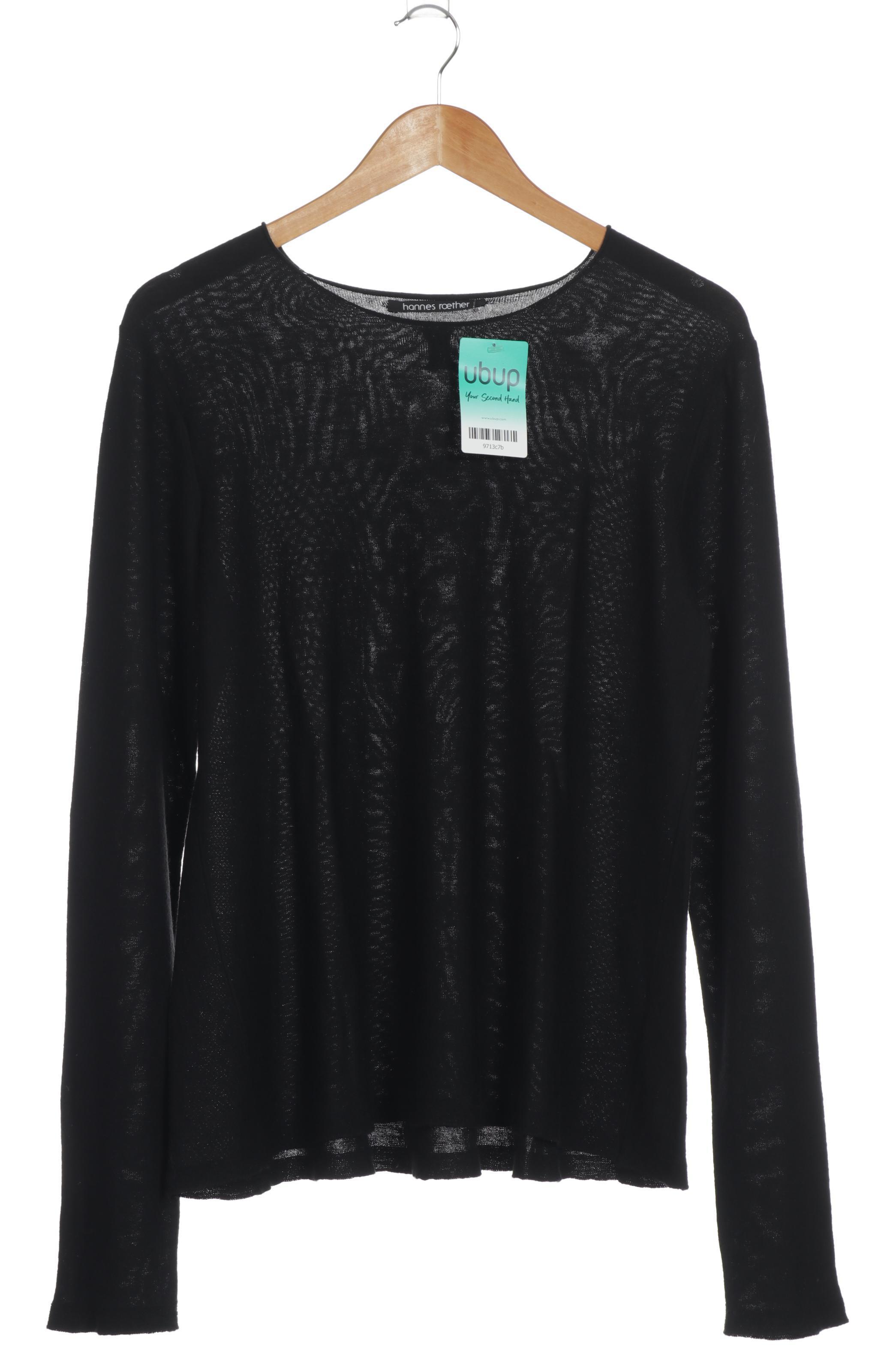 

hannes roether Damen Pullover, schwarz, Gr.