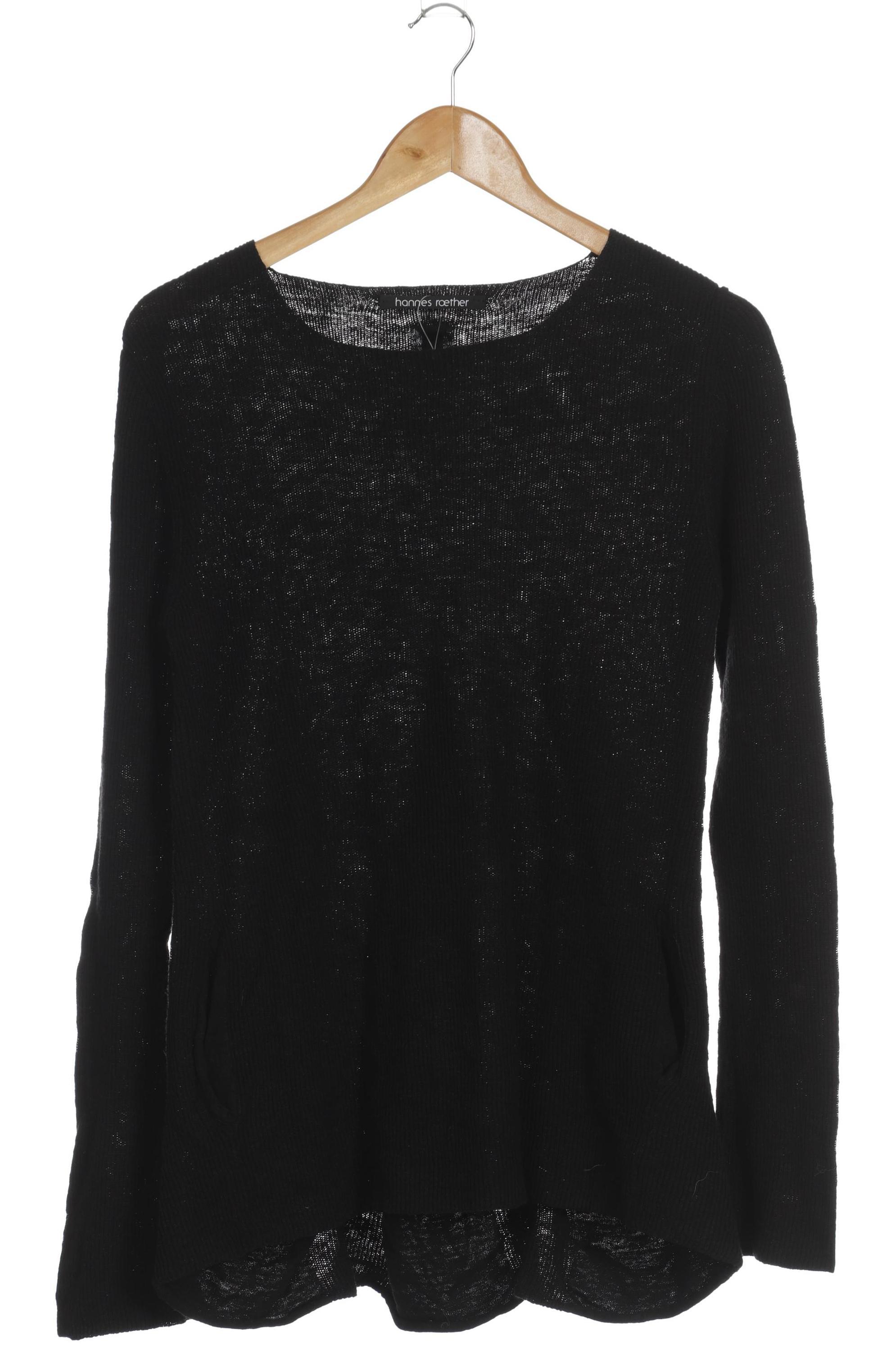 

hannes roether Damen Pullover, schwarz, Gr.