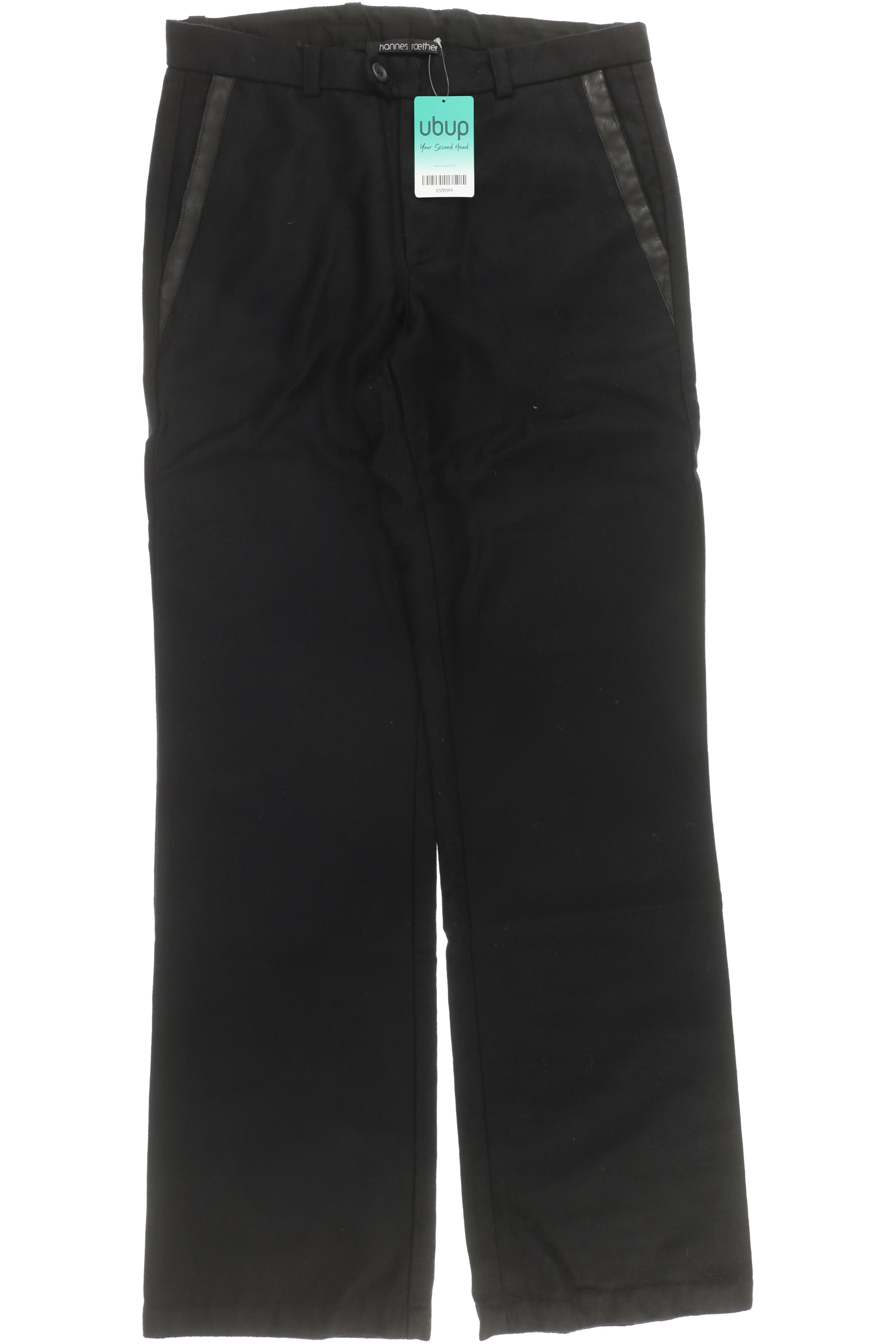 

hannes roether Damen Stoffhose, schwarz, Gr.