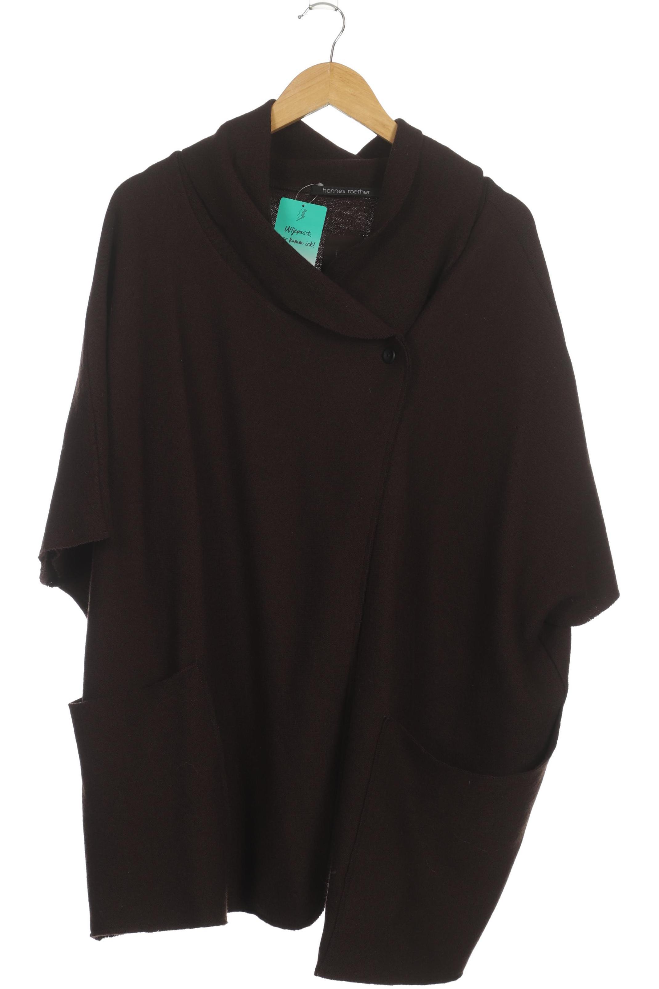 

hannes roether Damen Strickjacke, braun, Gr.