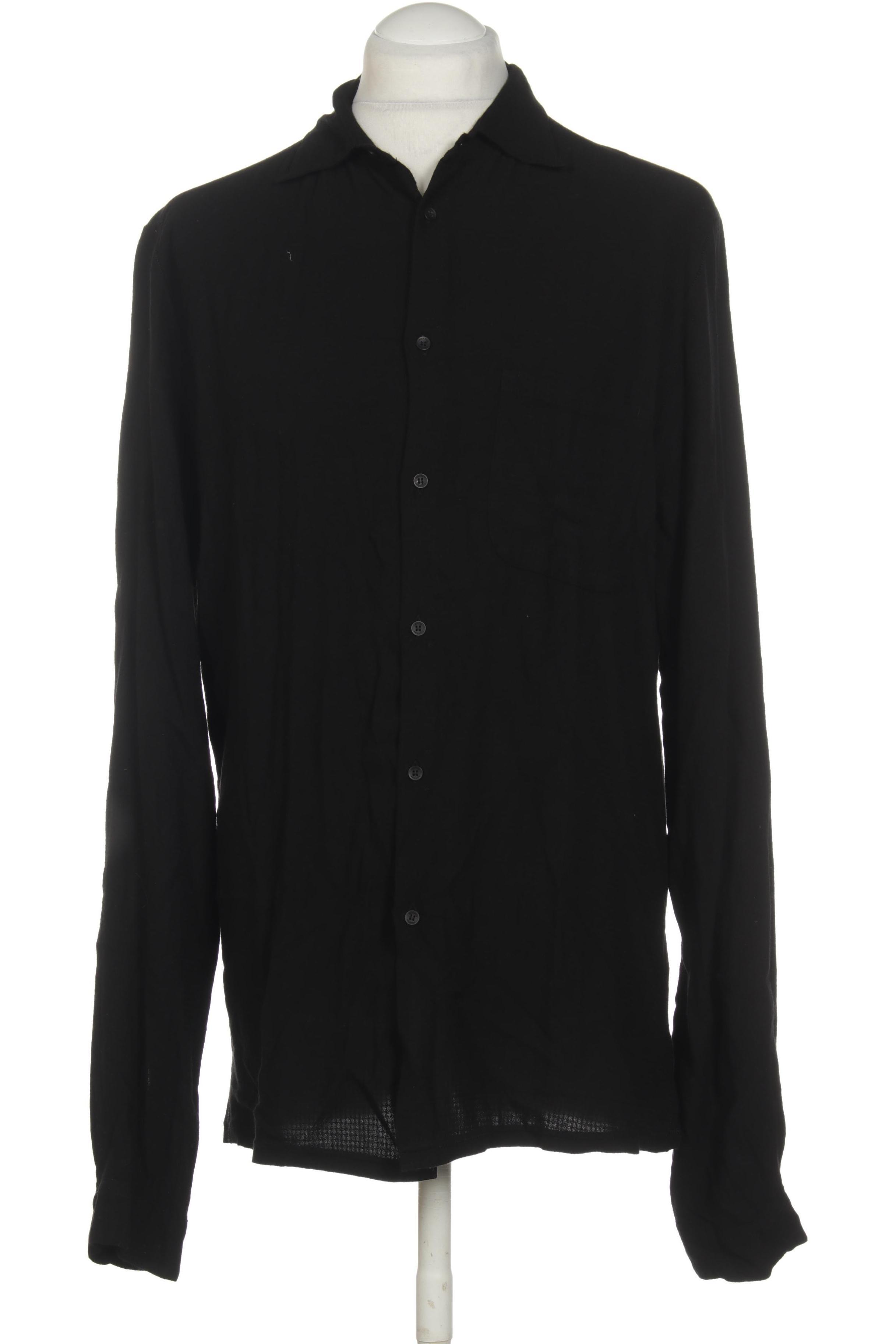 

hannes roether Herren Hemd, schwarz, Gr.