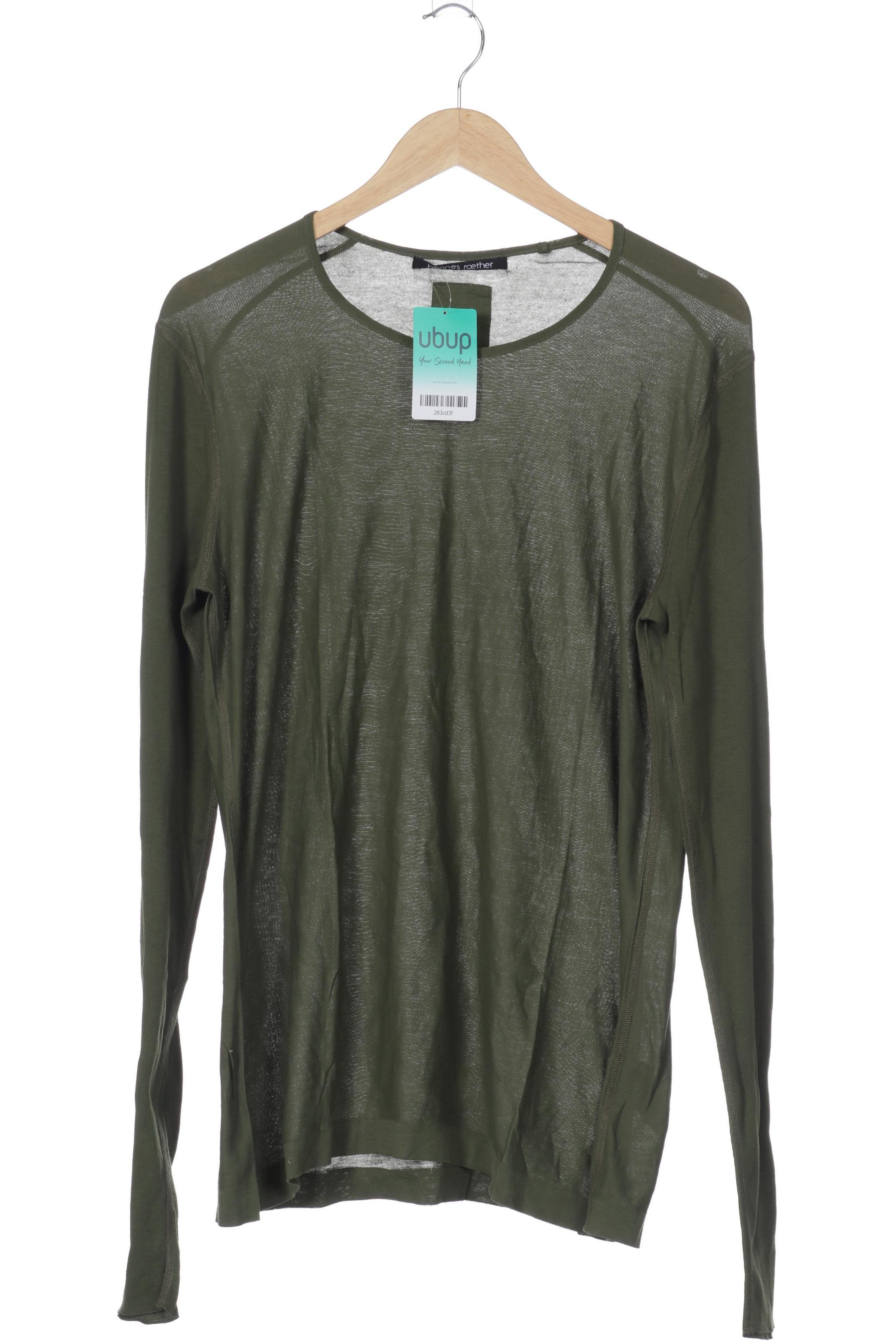 

hannes roether Herren Langarmshirt, grün, Gr.