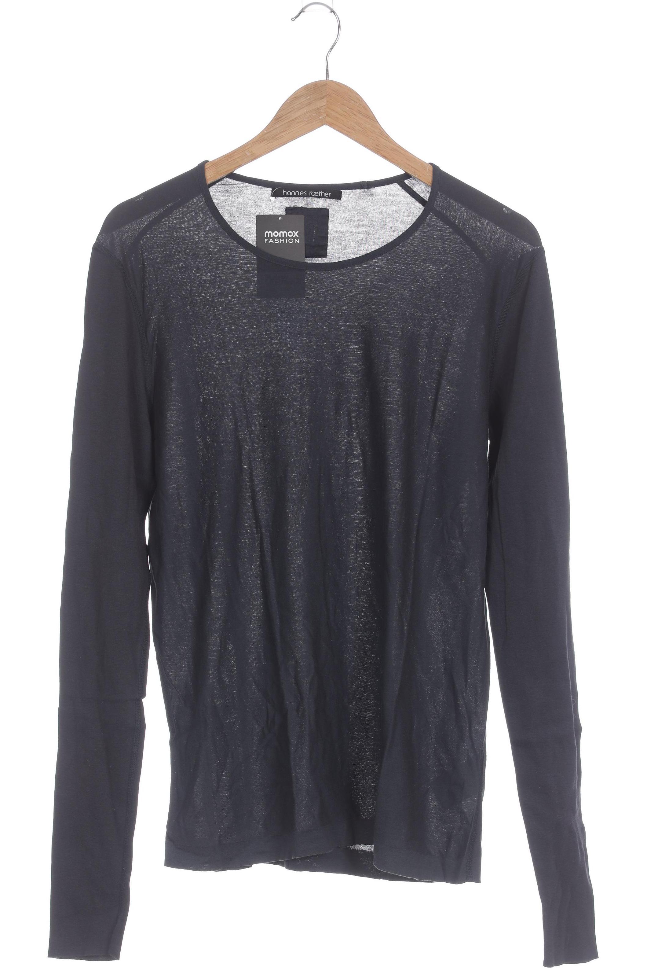 

hannes roether Herren Langarmshirt, blau, Gr.