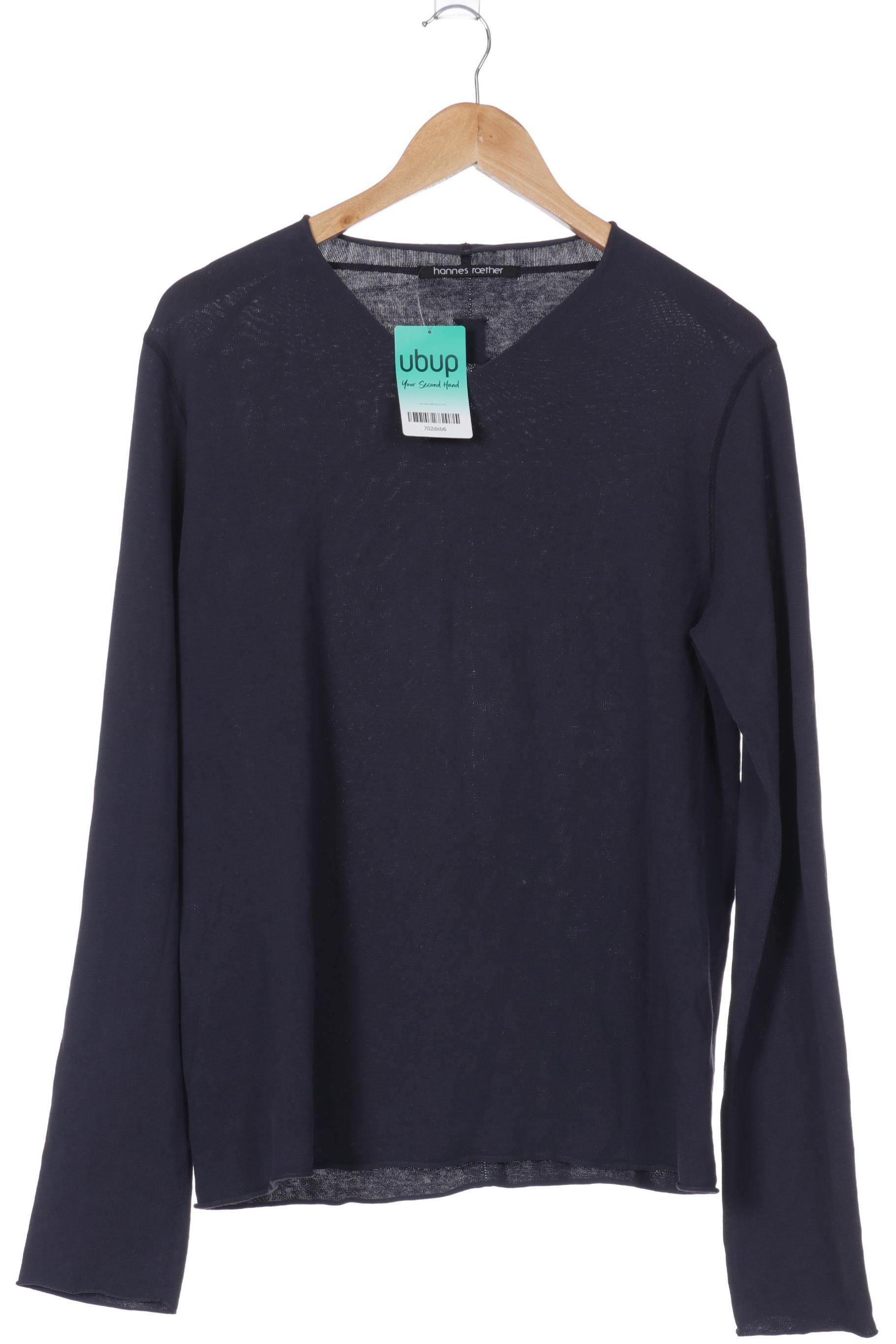 

hannes roether Herren Pullover, blau, Gr.