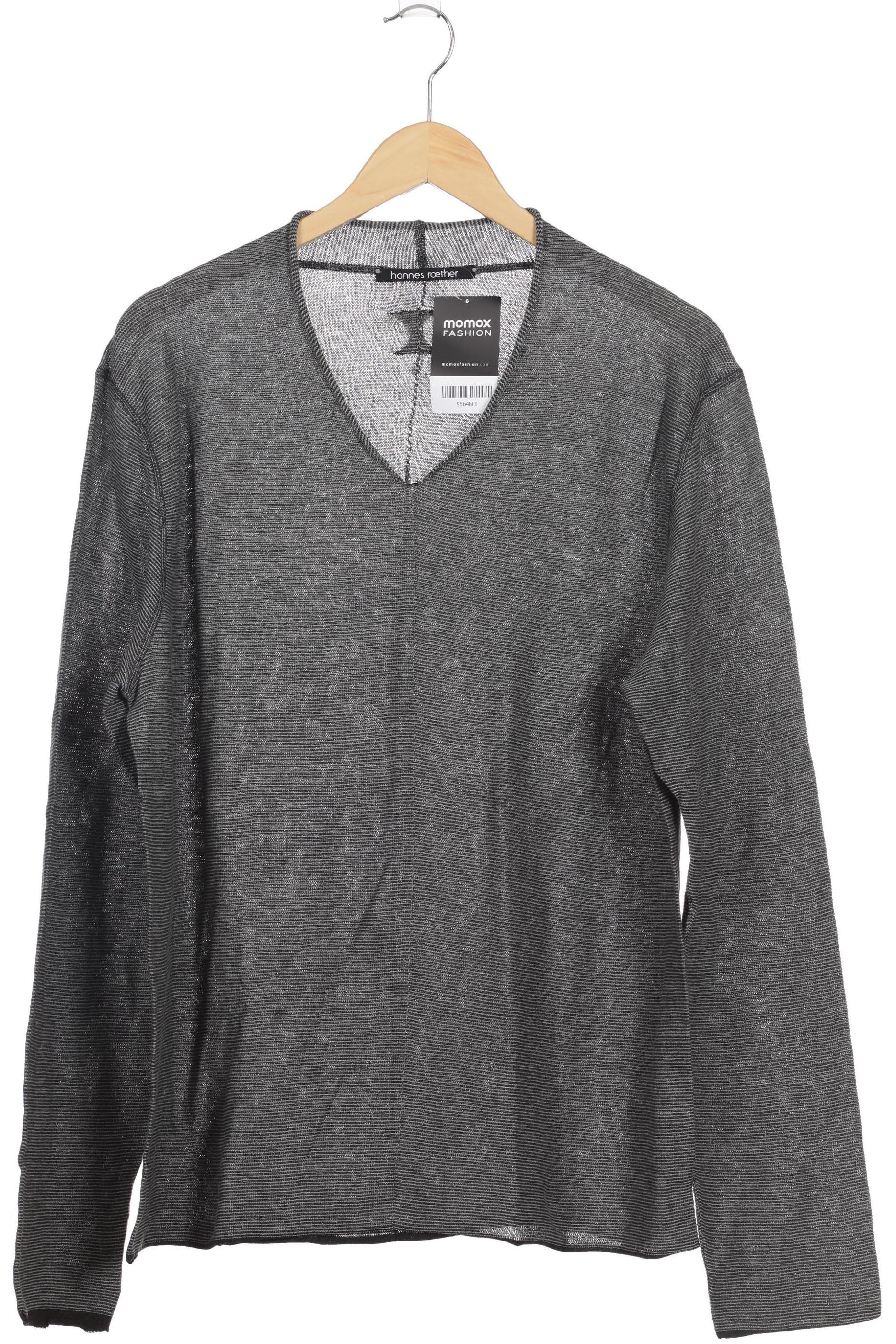 

hannes roether Herren Pullover, grau, Gr.