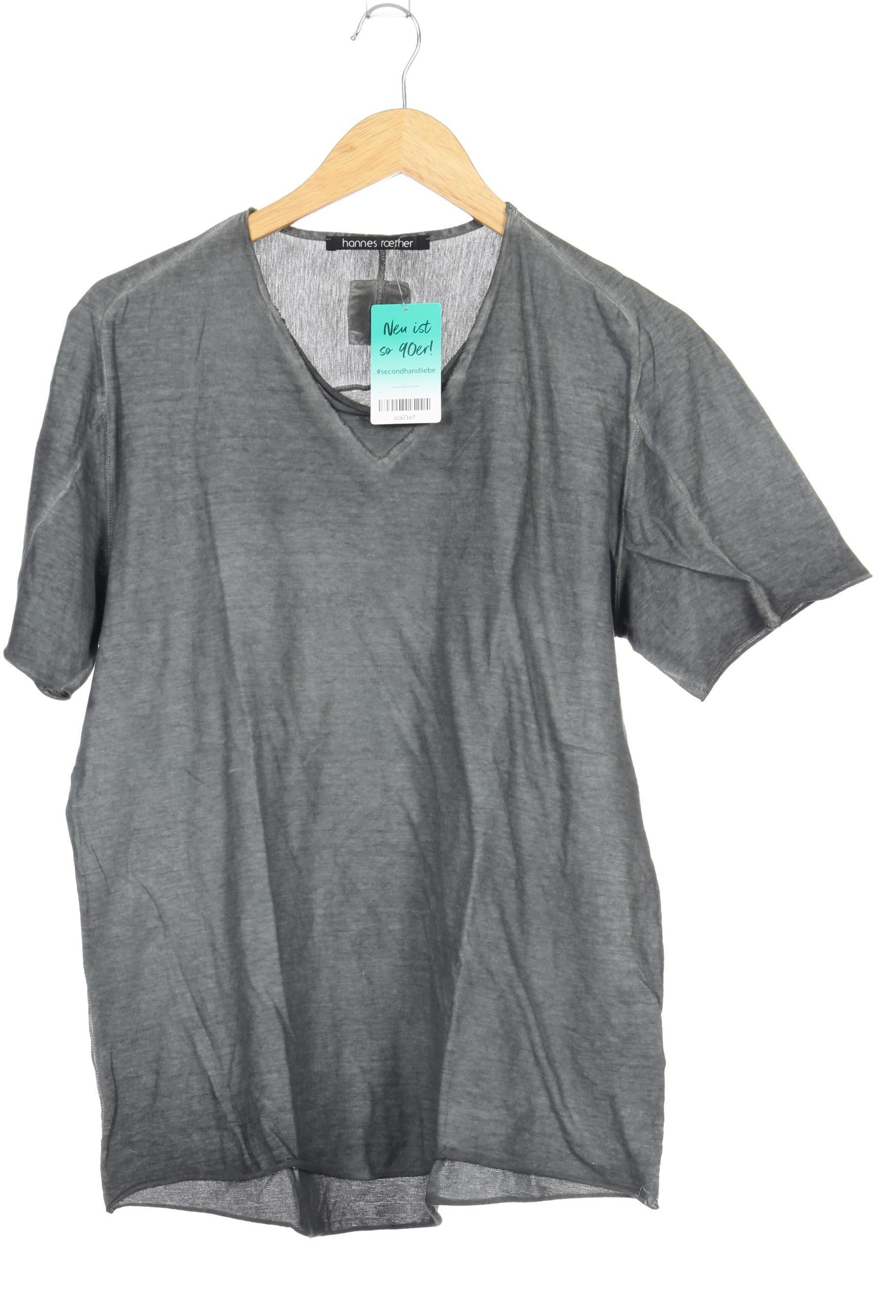 

hannes roether Herren T-Shirt, grau, Gr.