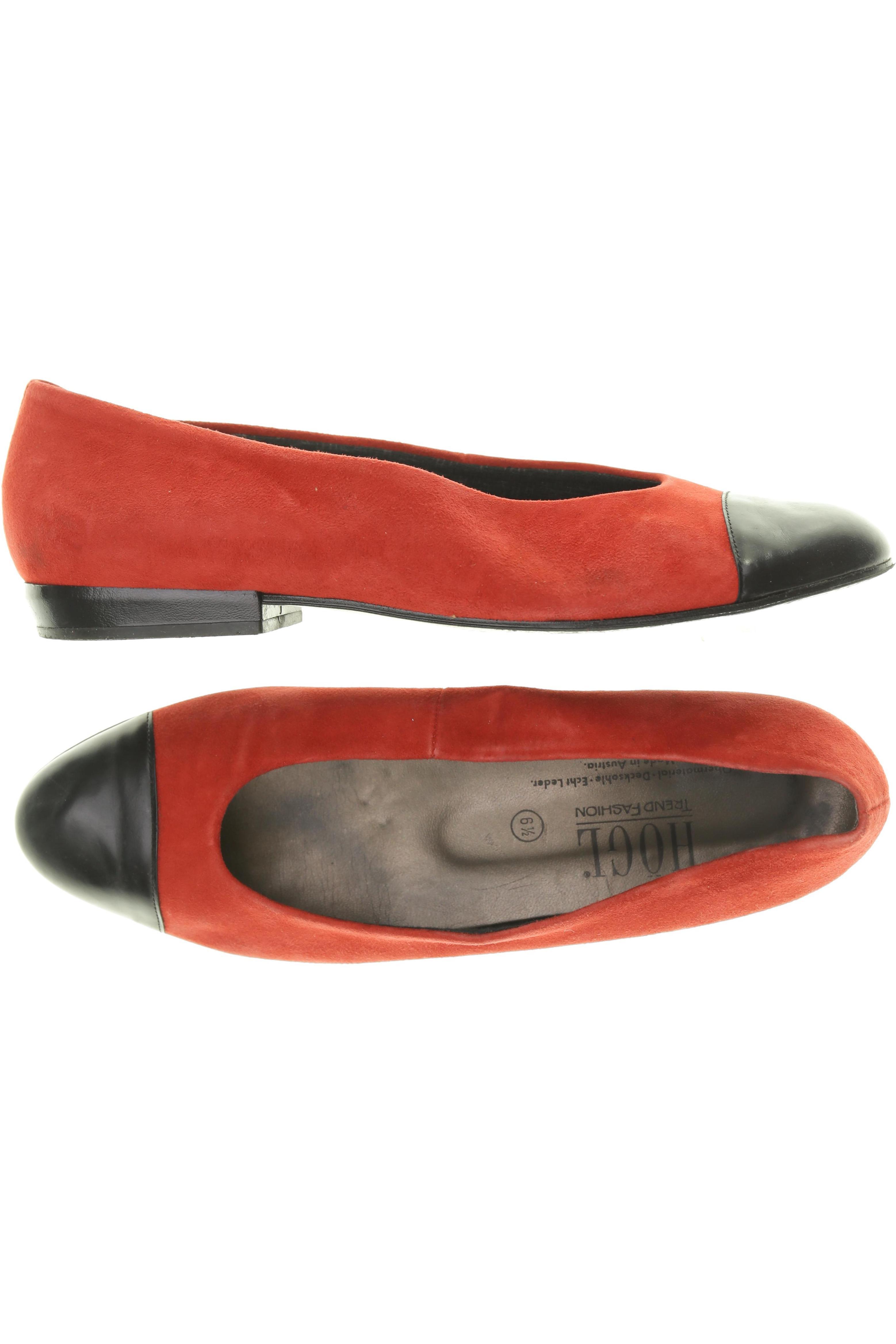 

högl Damen Ballerinas, rot, Gr. 6.5