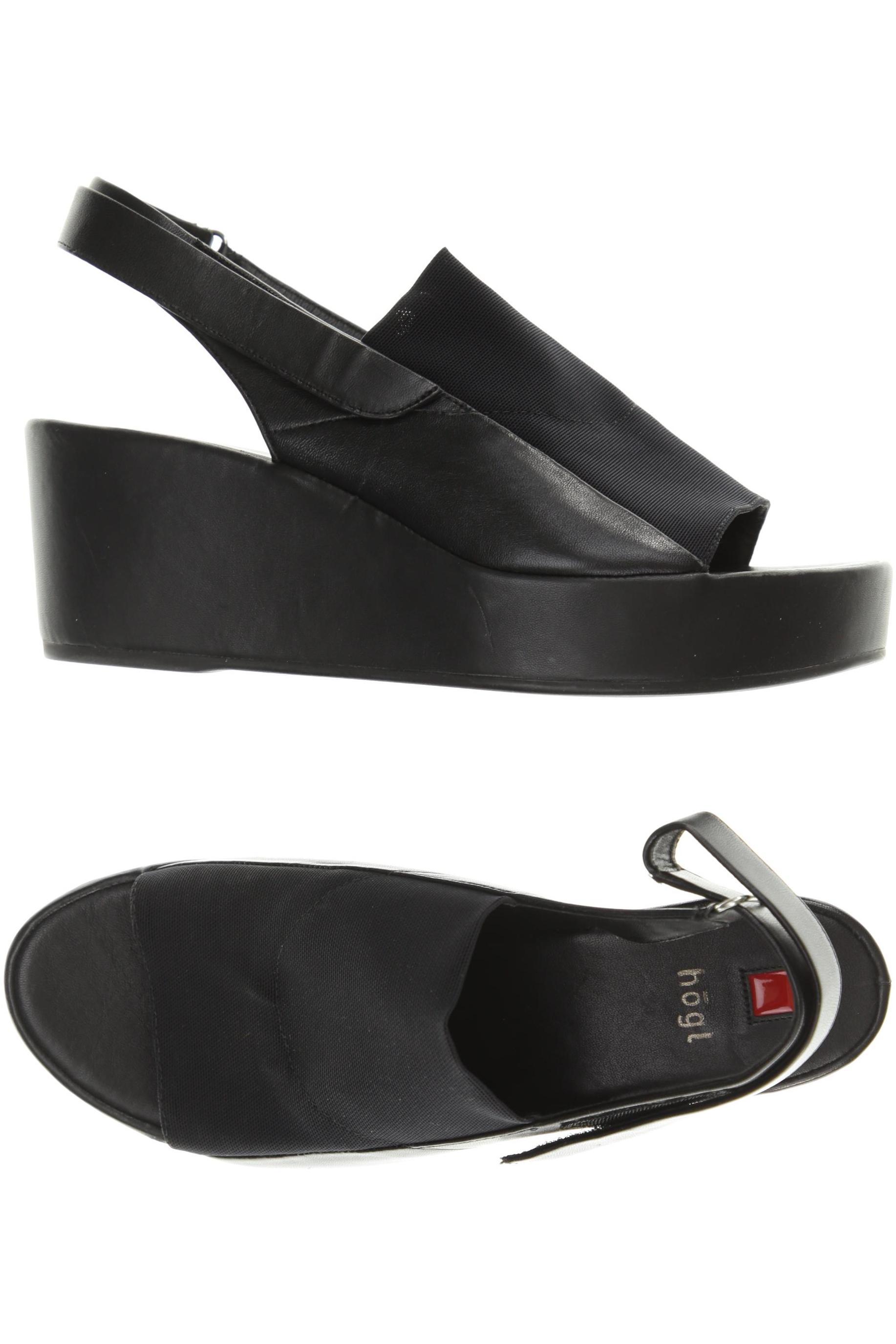 

högl Damen Sandale, schwarz, Gr. 6