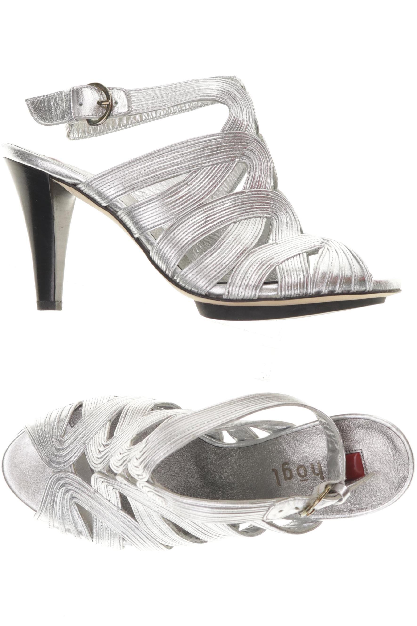 

högl Damen Sandale, silber, Gr. 5