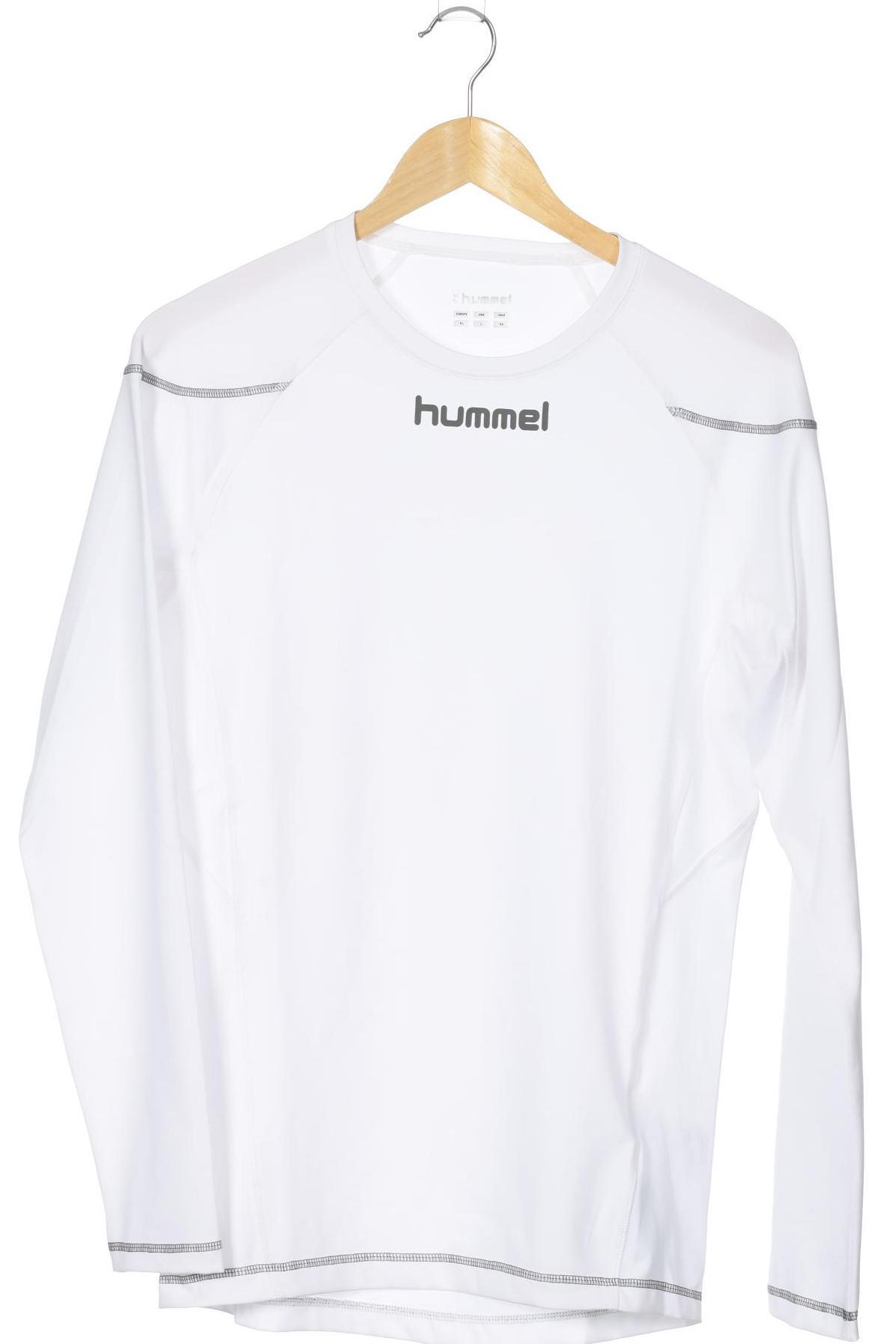 Thumbnail - hummel Herren Langarmshirt, weiß, Gr.