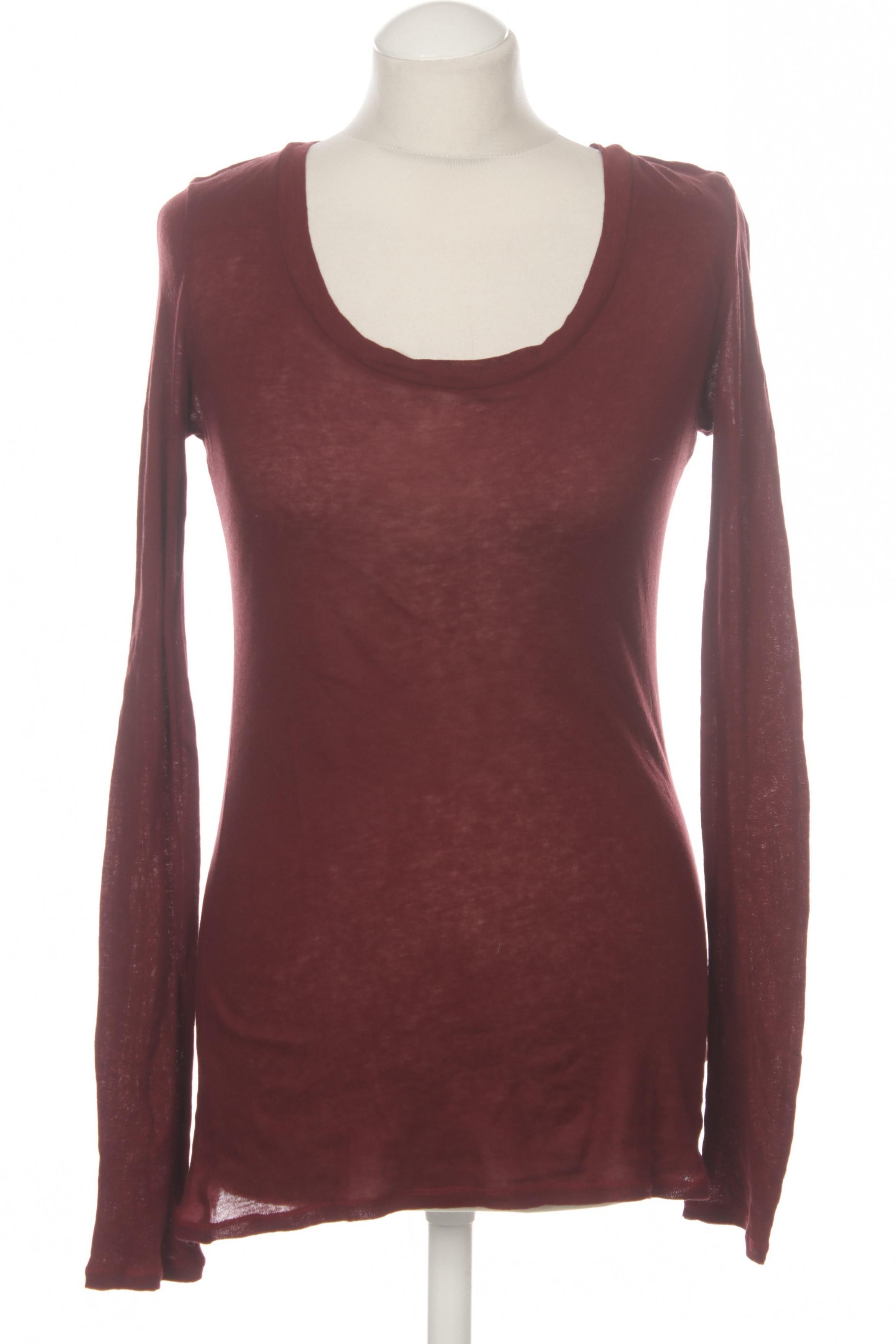 

iheart Damen Langarmshirt, rot, Gr.