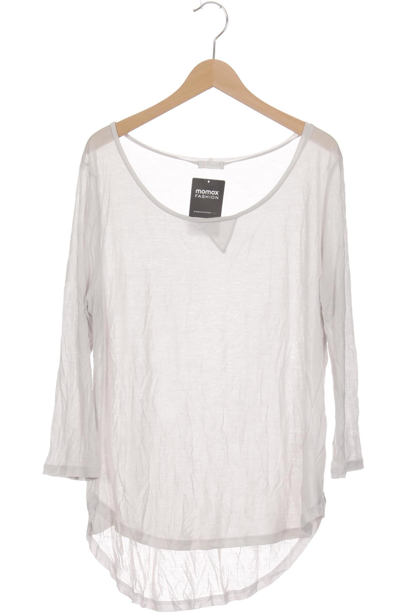 

iheart Damen Langarmshirt, grau, Gr.