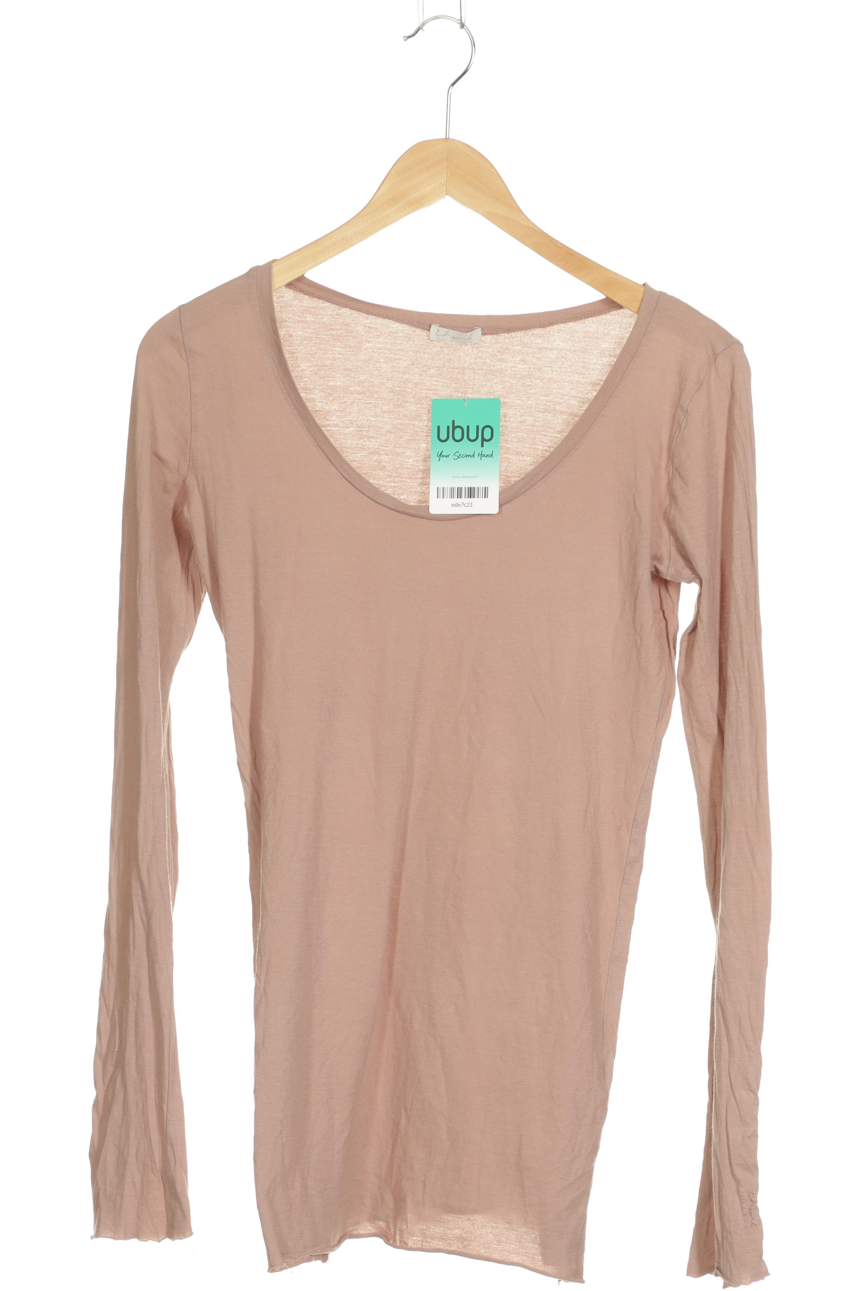 

iheart Damen Langarmshirt, beige, Gr.