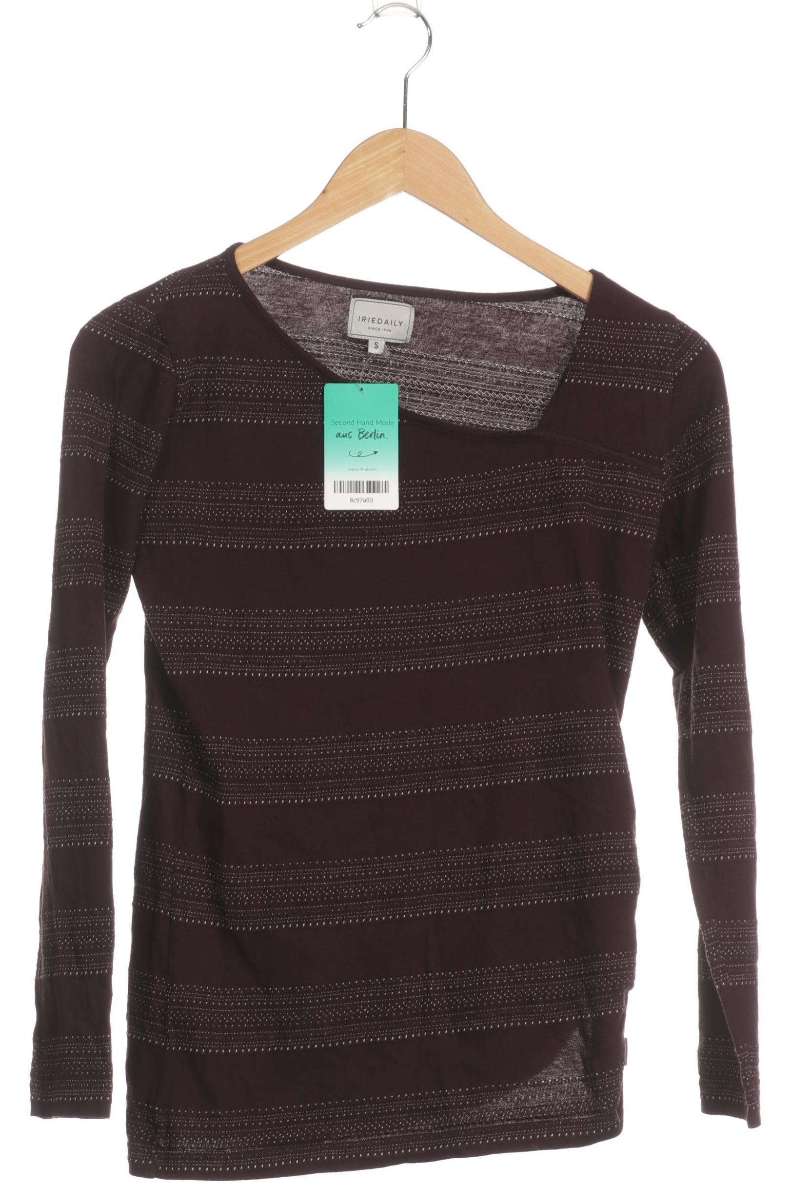 

iriedaily Damen Langarmshirt, braun, Gr.
