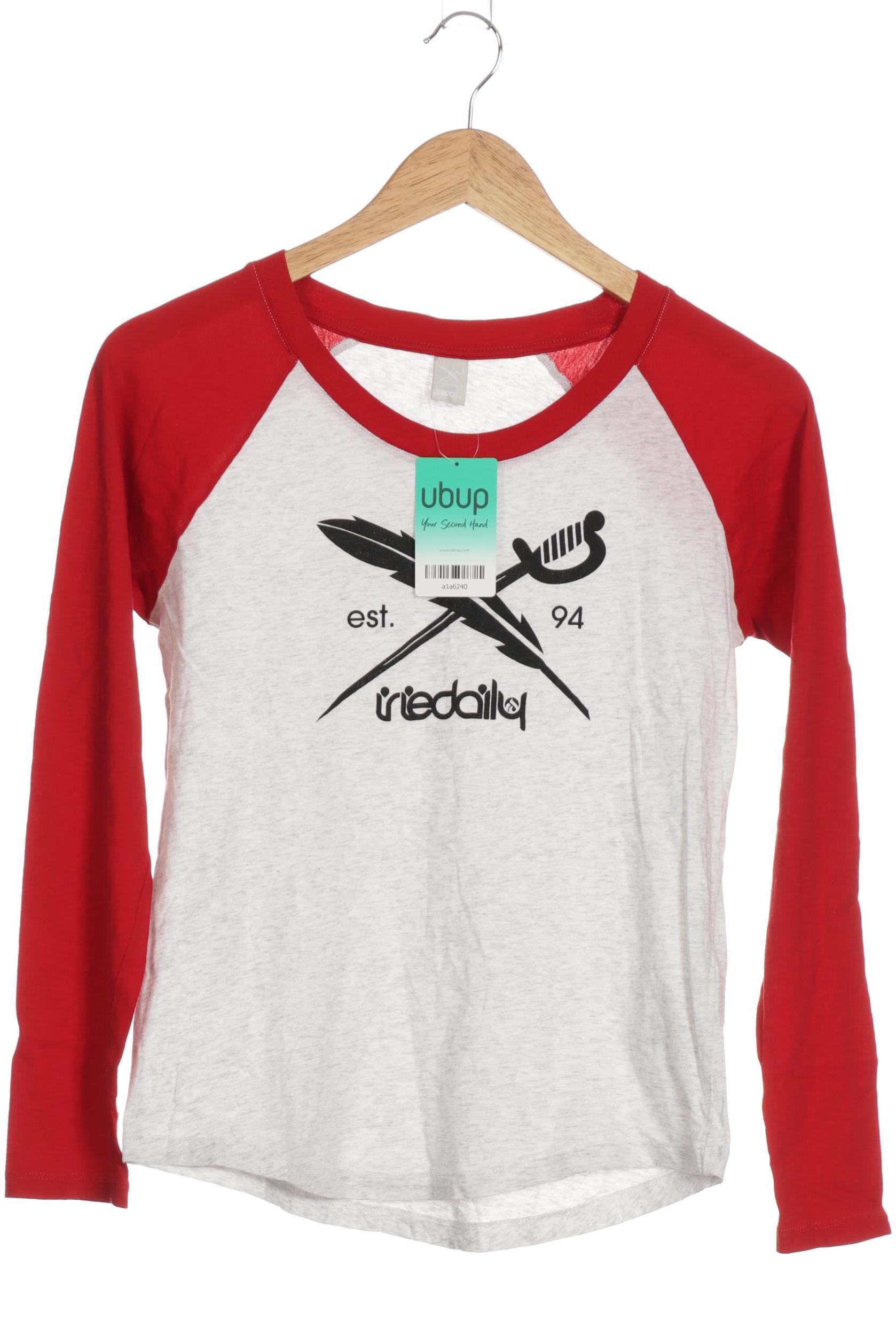 

iriedaily Damen Langarmshirt, grau, Gr.