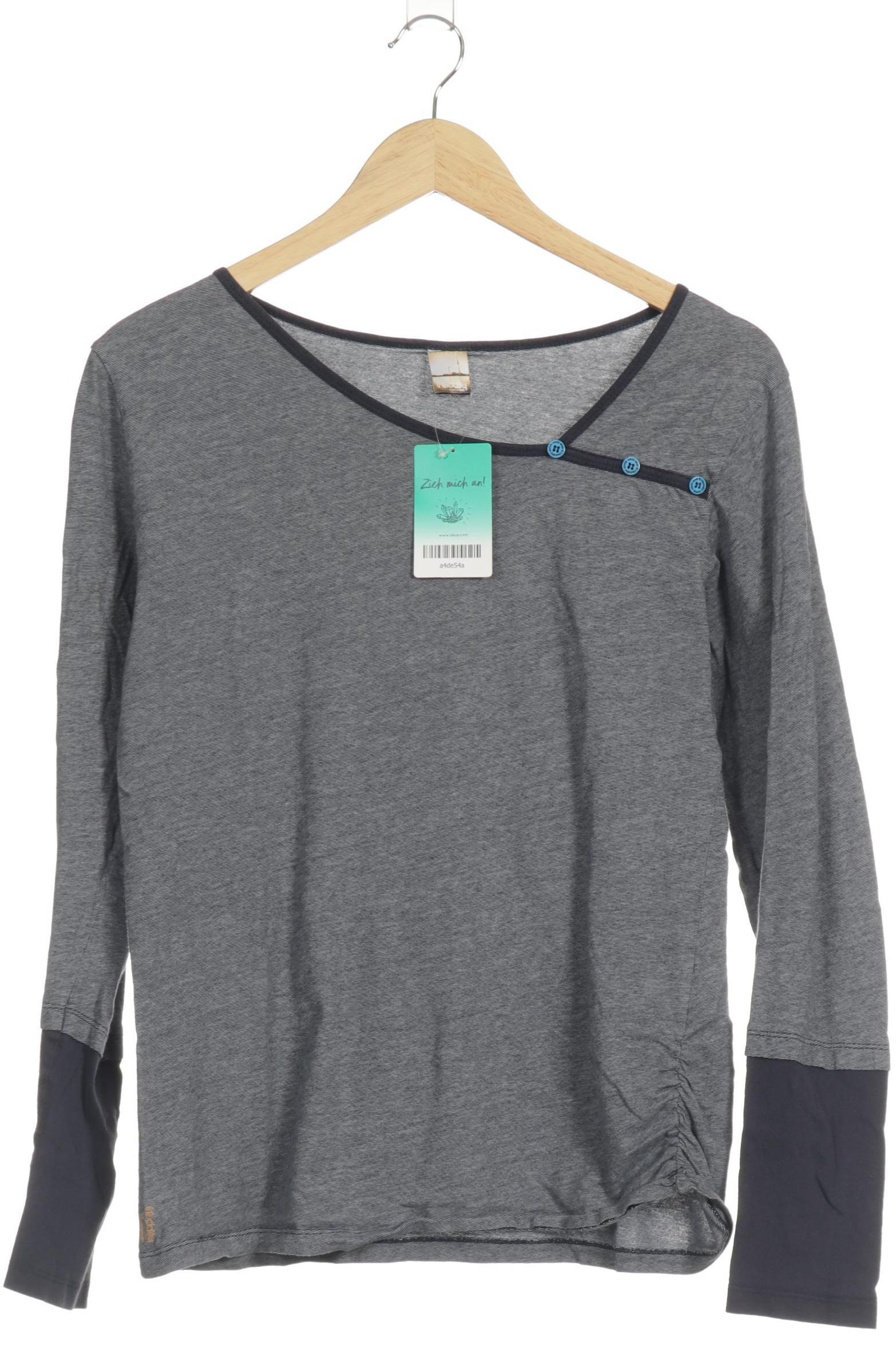 

iriedaily Damen Langarmshirt, blau, Gr.