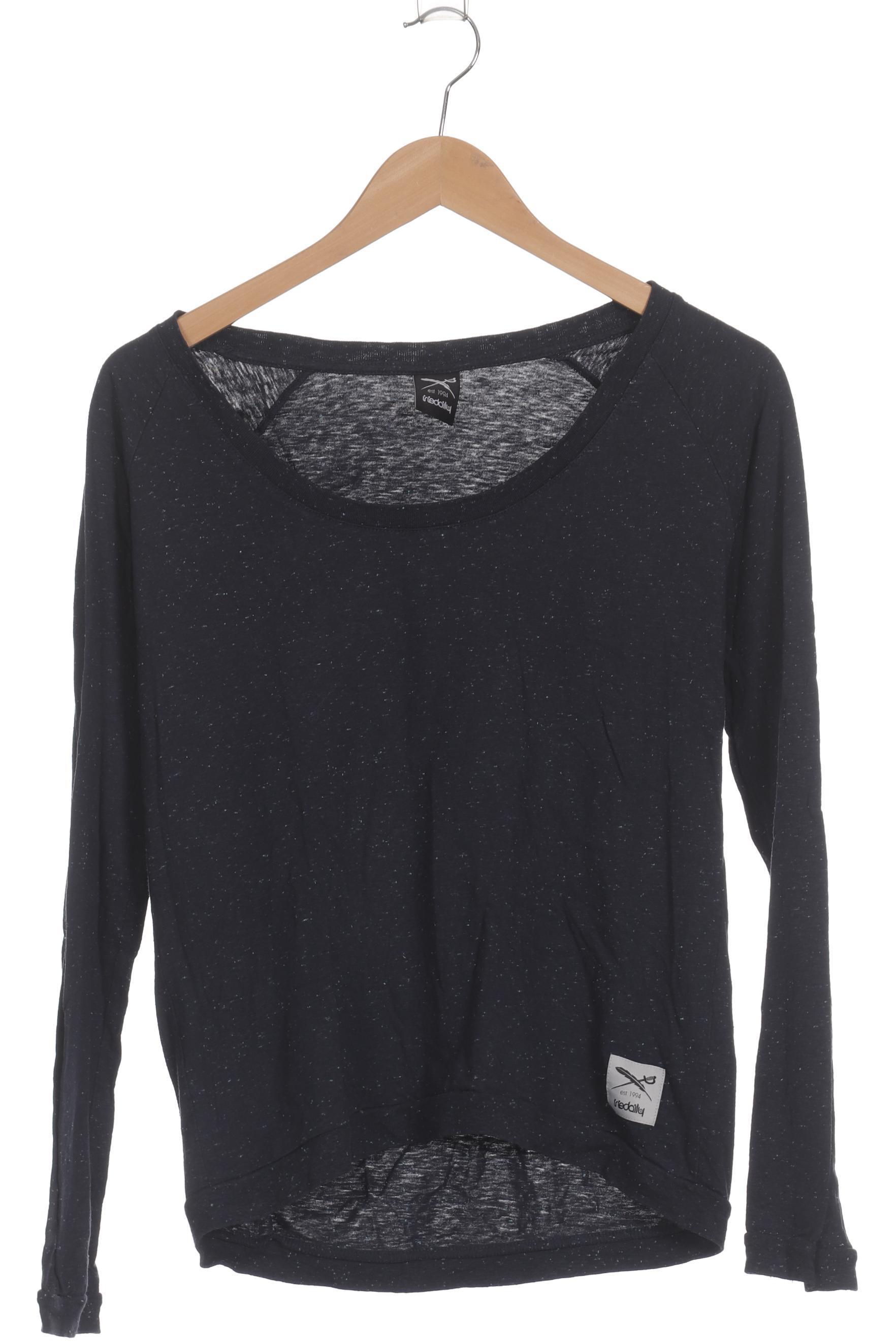 

iriedaily Damen Langarmshirt, blau, Gr.