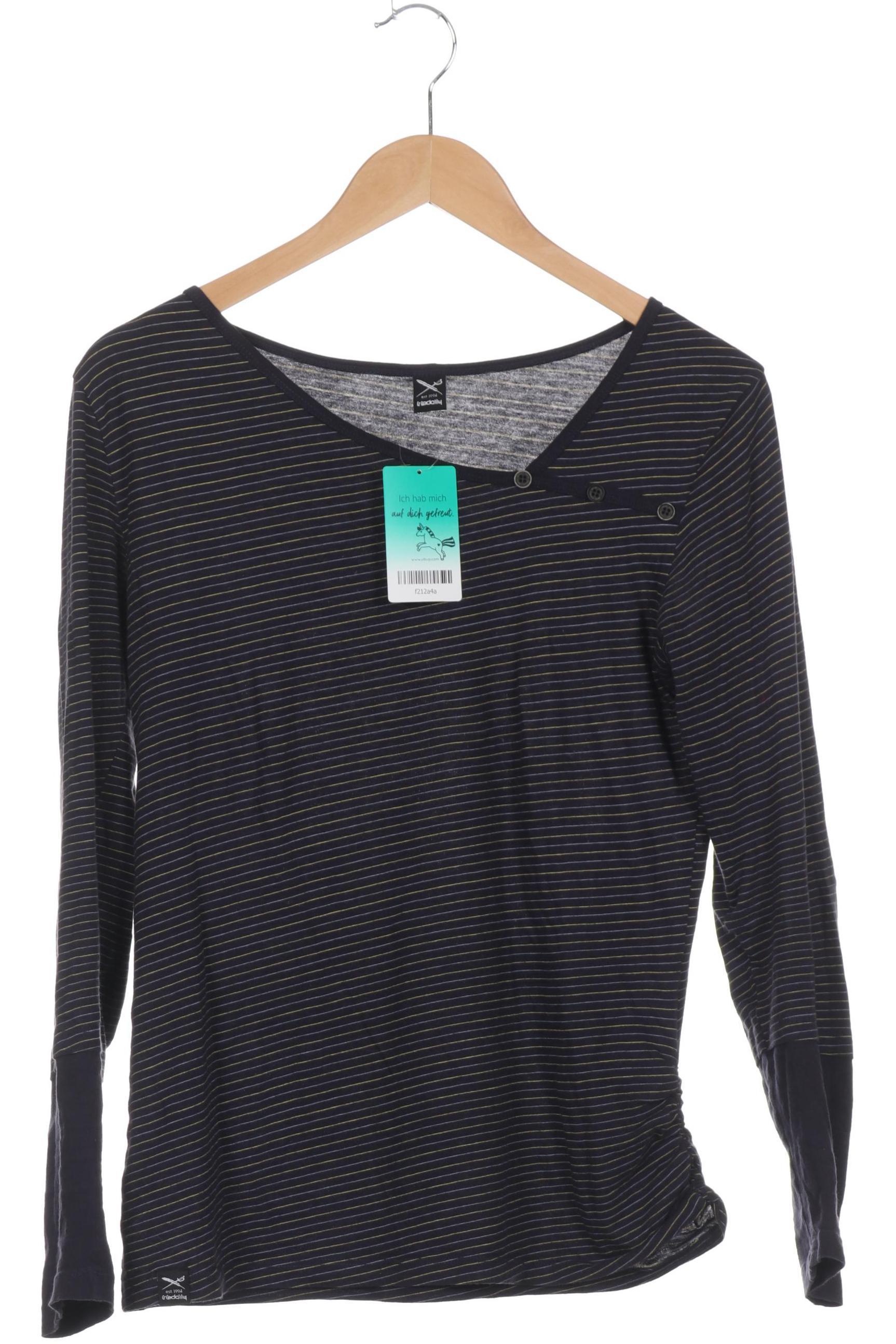 

iriedaily Damen Langarmshirt, grau, Gr.