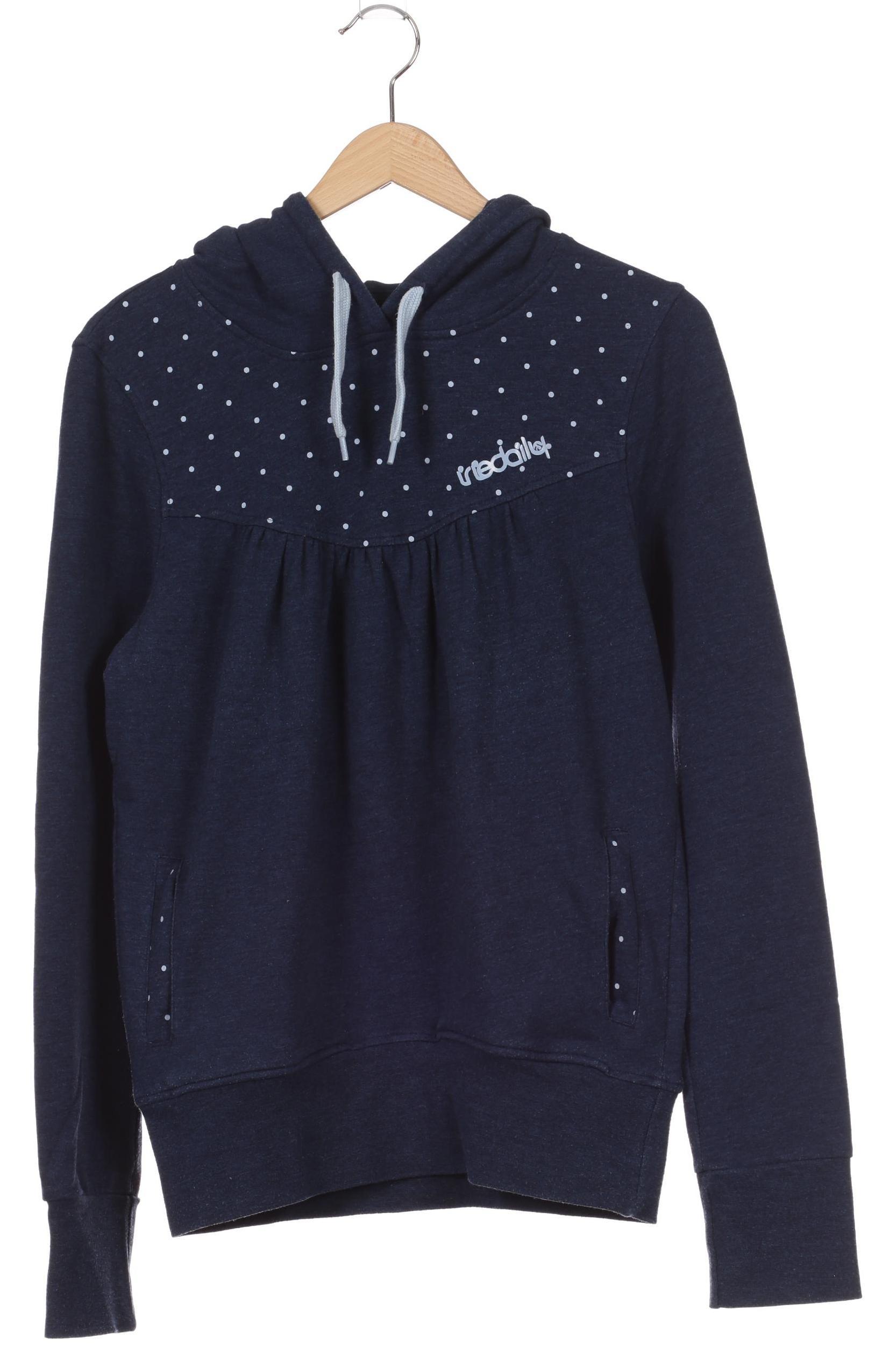 

iriedaily Damen Kapuzenpullover, blau, Gr.