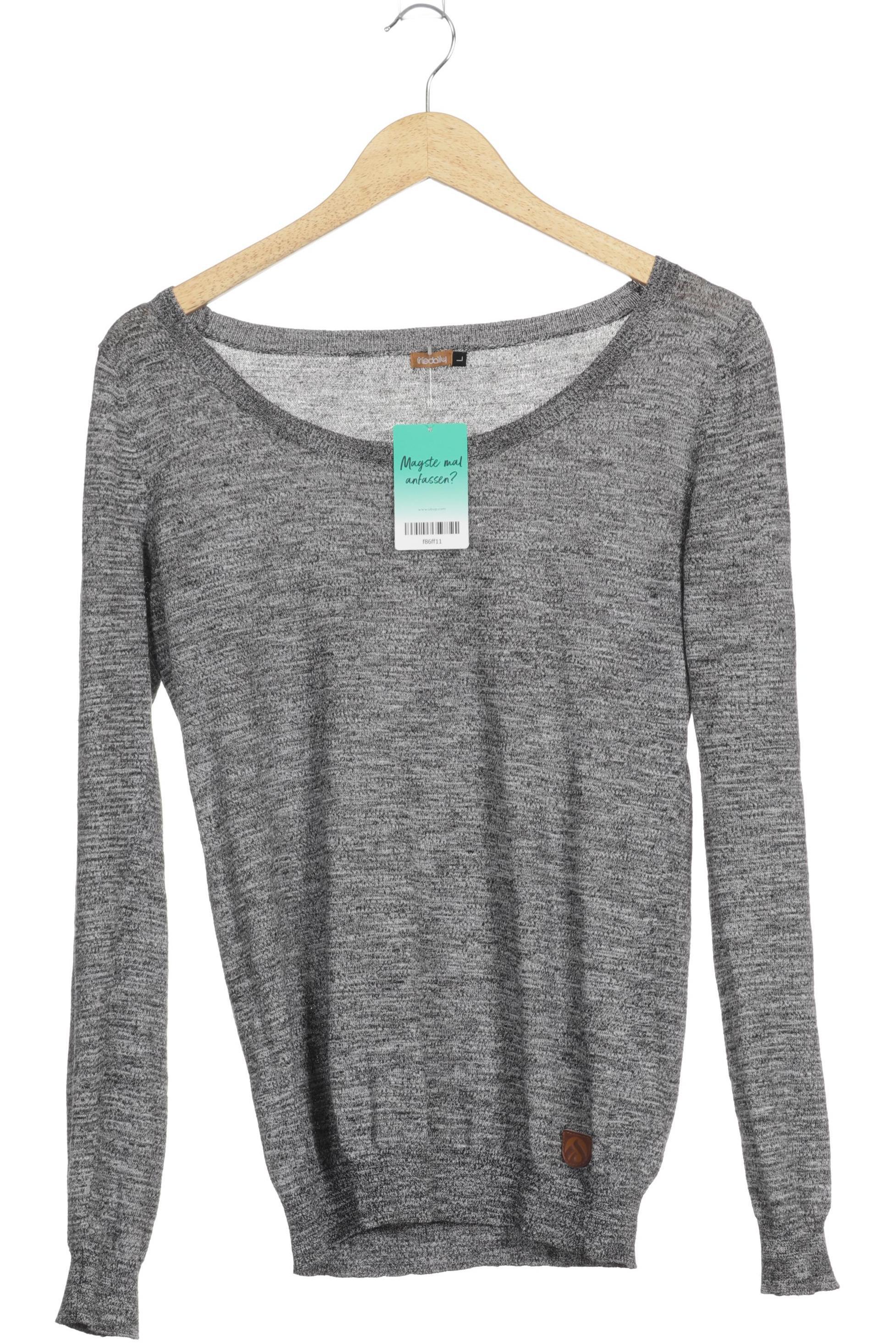 

iriedaily Damen Pullover, grau, Gr.