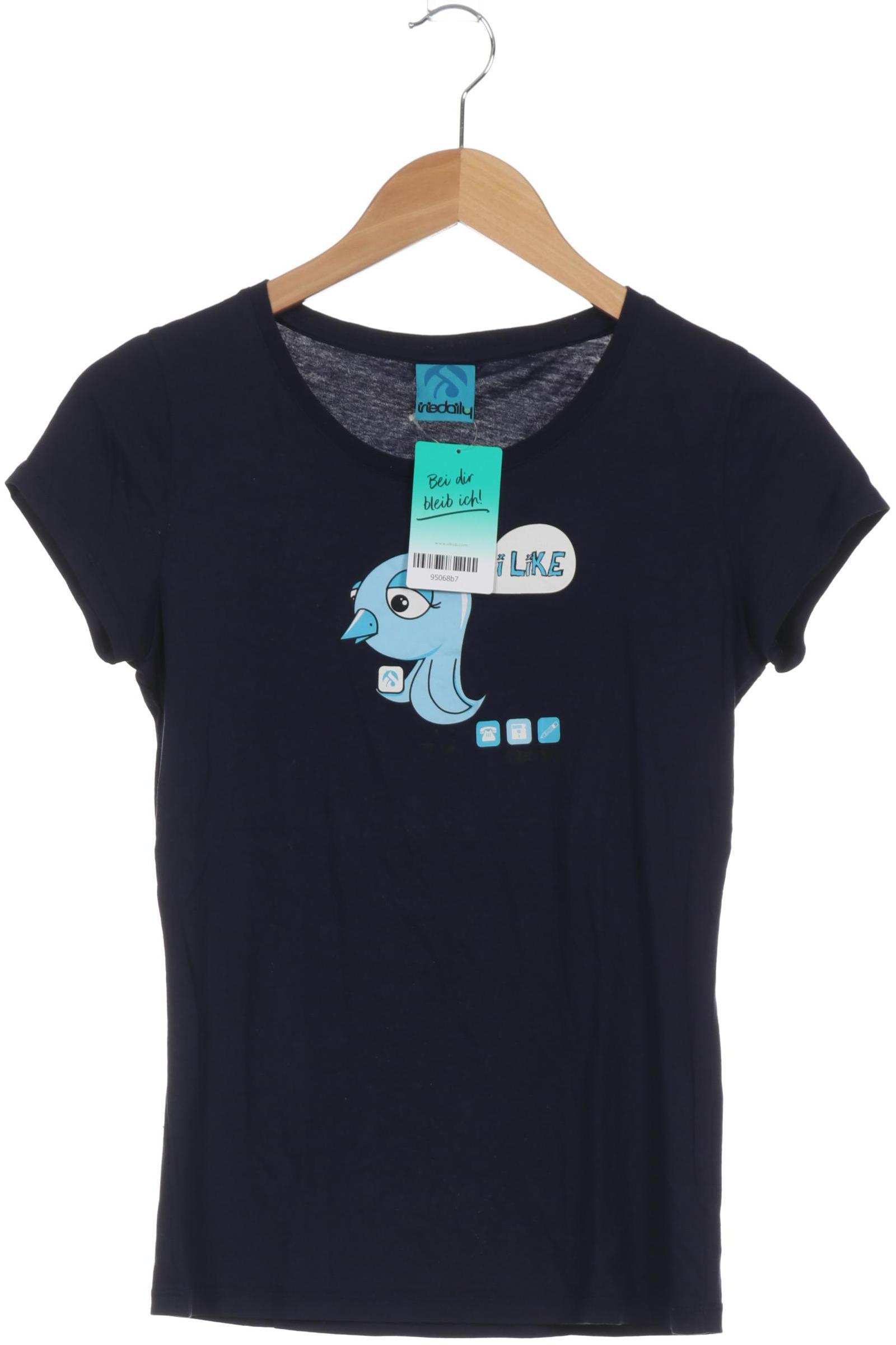 

iriedaily Damen T-Shirt, blau, Gr.
