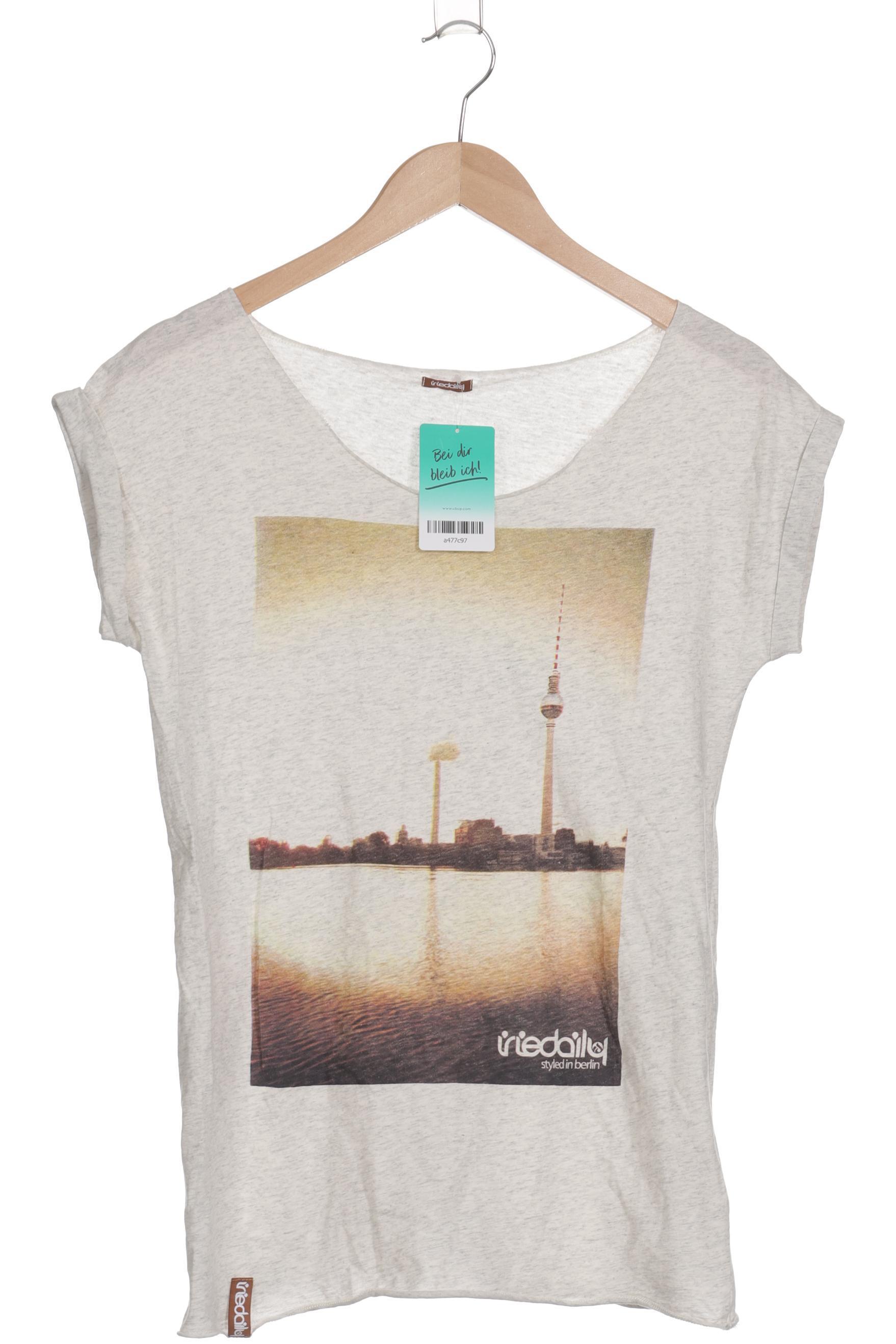 

iriedaily Damen T-Shirt, grau, Gr.