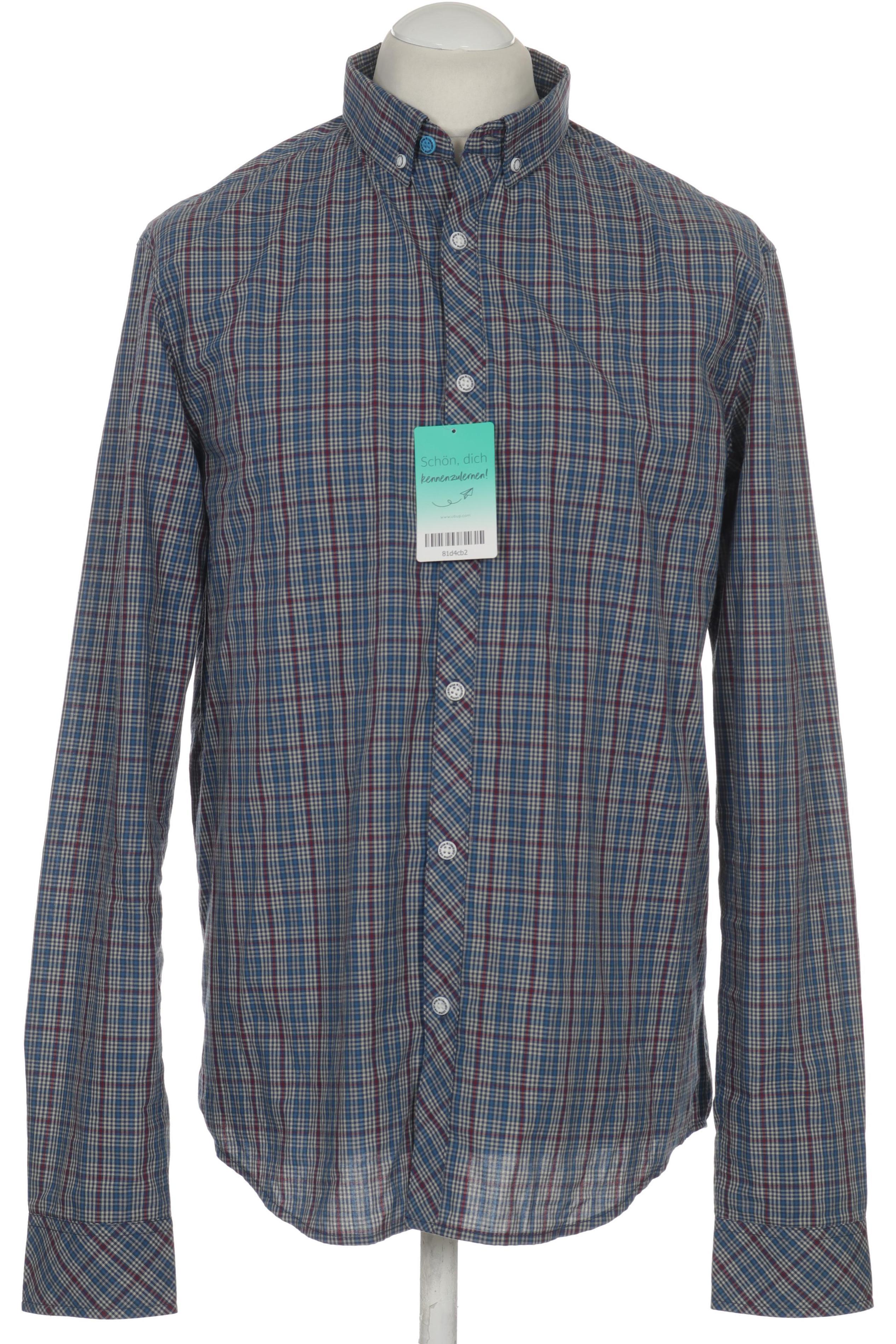 

iriedaily Herren Hemd, blau, Gr.