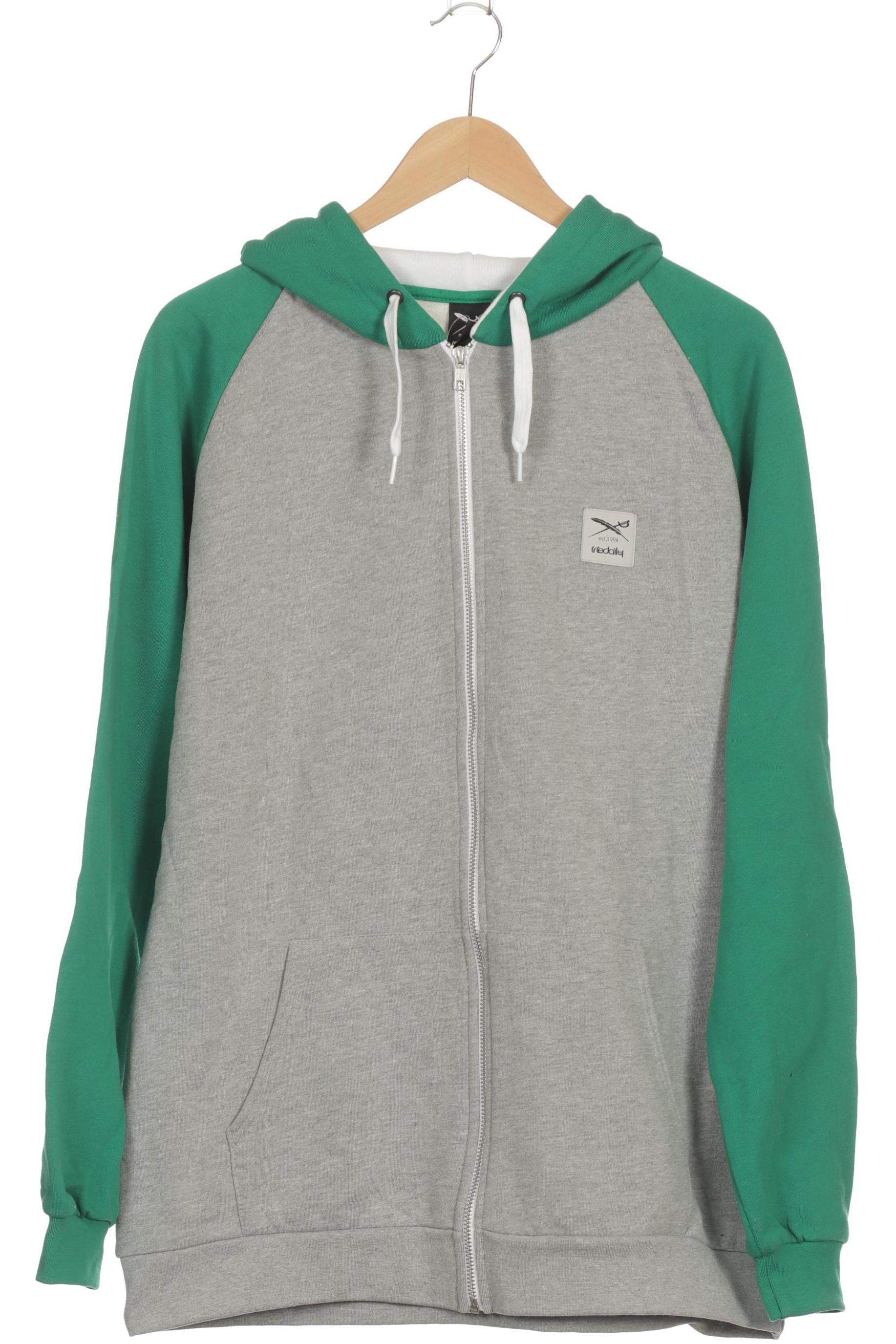 

iriedaily Herren Kapuzenpullover, grau, Gr.