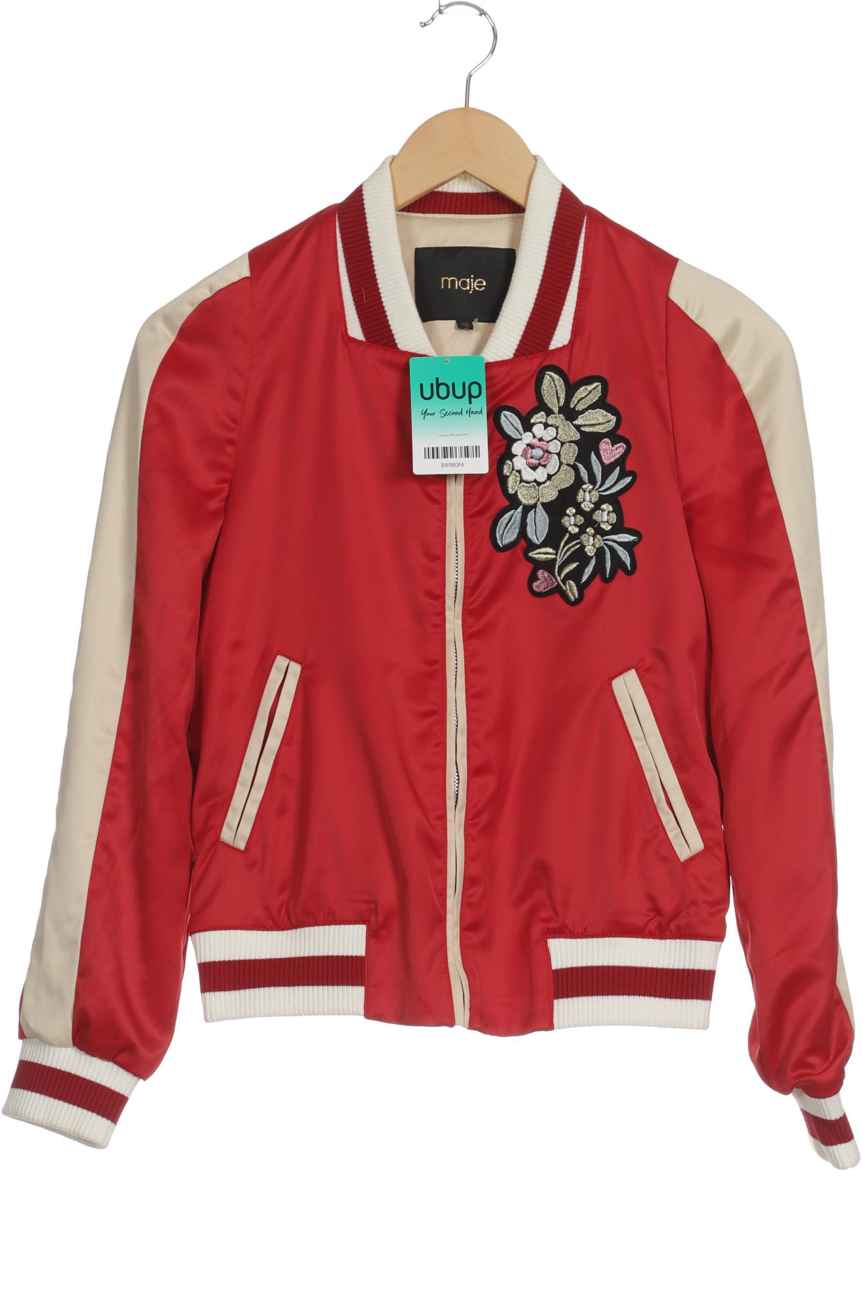 

maje Damen Jacke, rot, Gr. 38