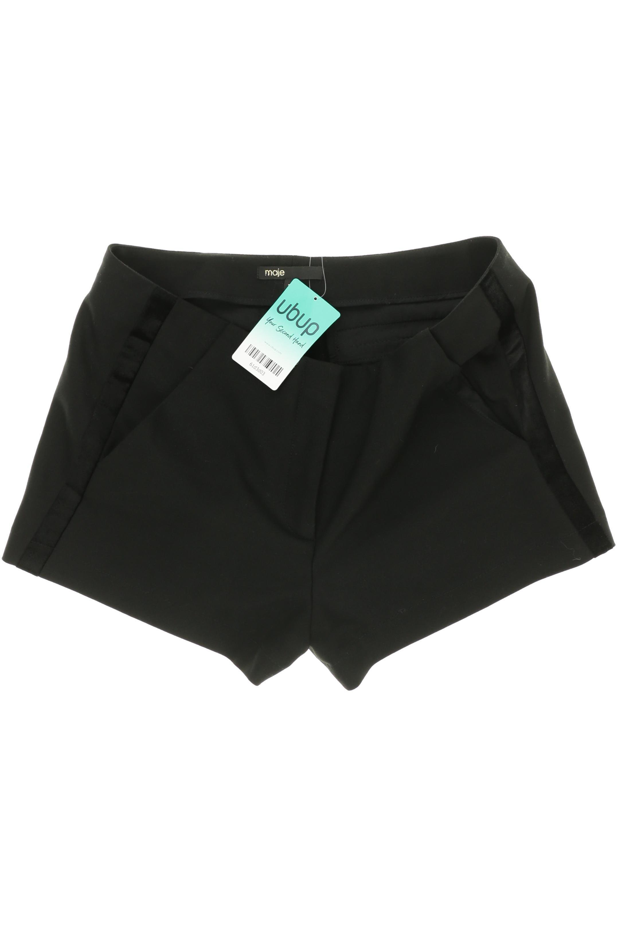 

maje Damen Shorts, schwarz, Gr. 38